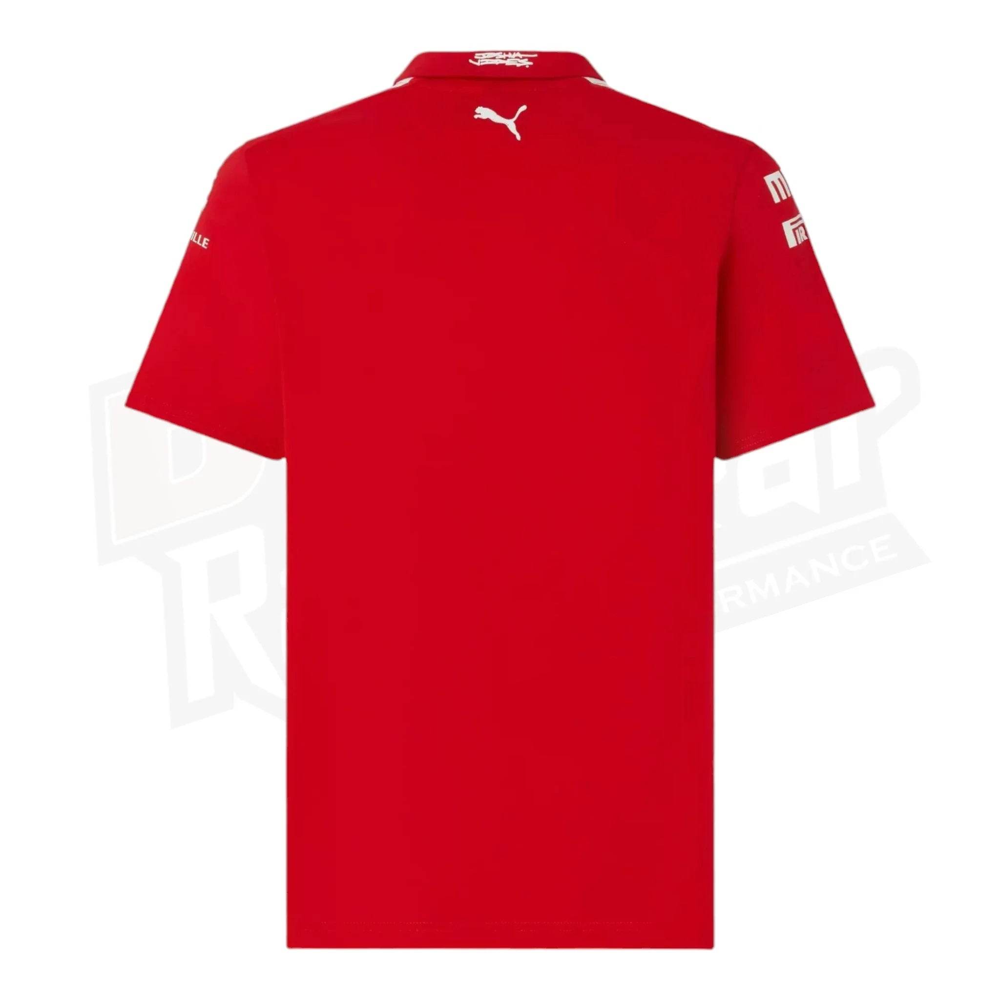 Scuderia Ferrari Puma Team polo shirt - Joshua Vides - Dash Racegear Store