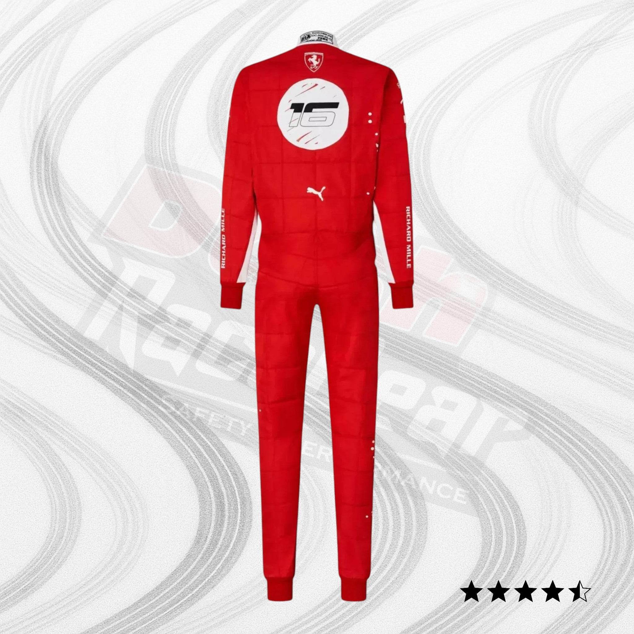Scuderia Ferrari Race Suit Charles Leclerc & Carlos Sainz Jr - 2023 Las Vegas GP special edition