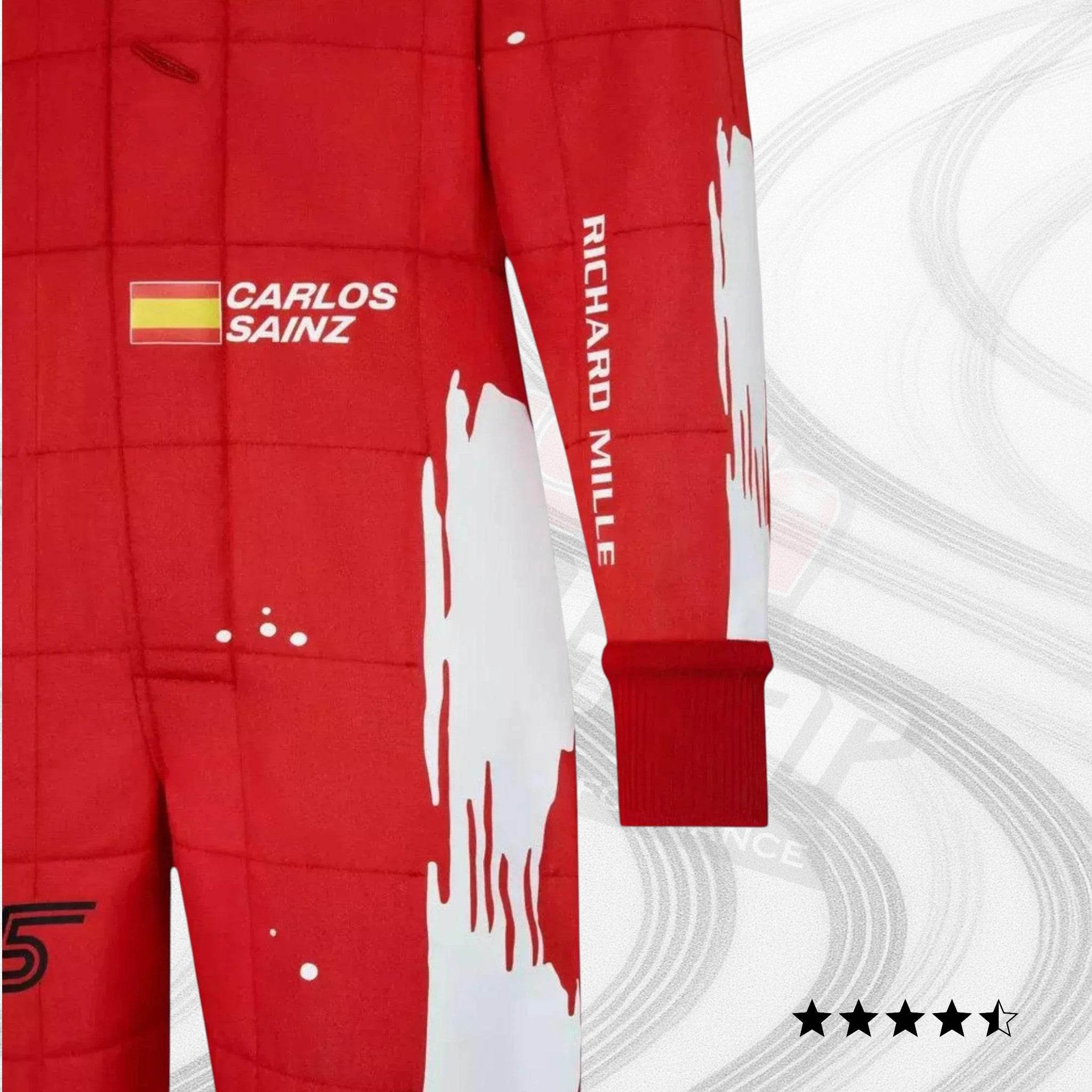 Scuderia Ferrari Race Suit Charles Leclerc & Carlos Sainz Jr - 2023 Las Vegas GP special edition