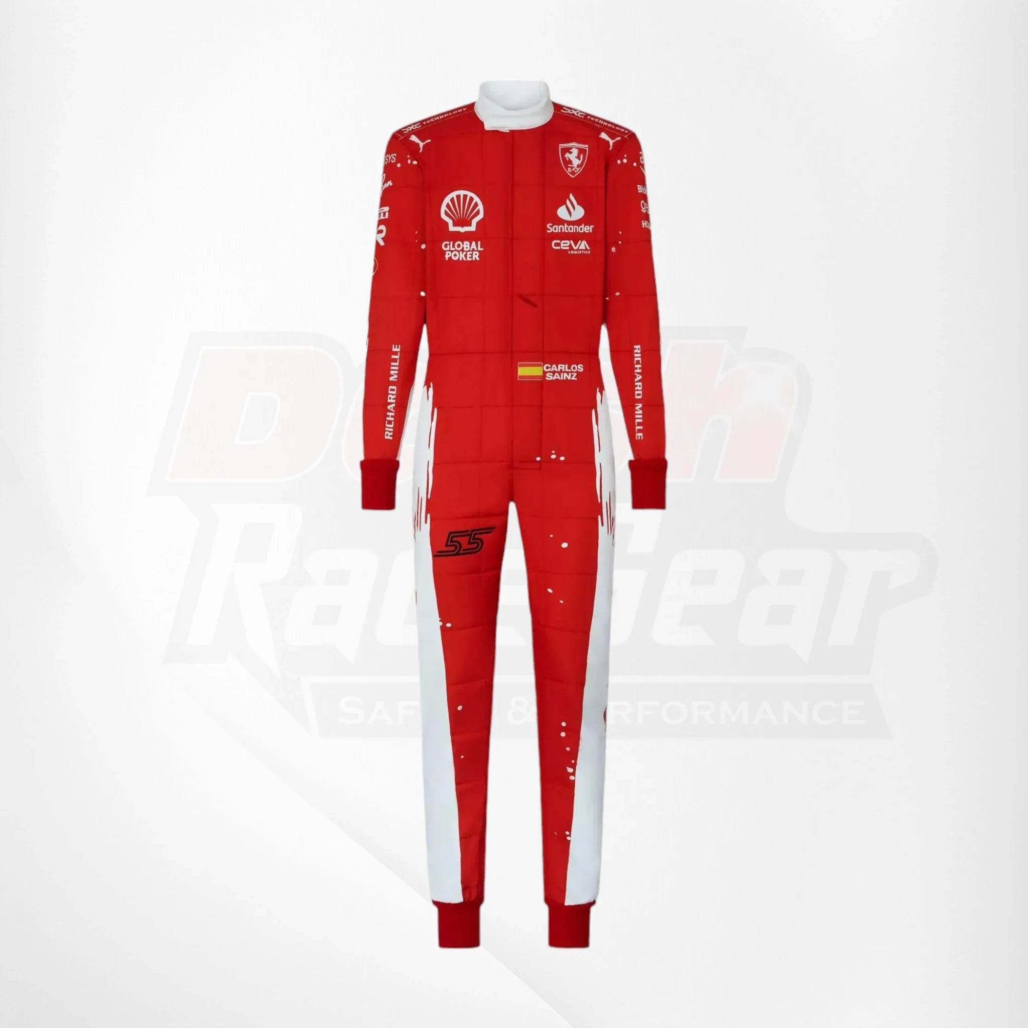 Scuderia Ferrari Race Suit Charles Leclerc & Carlos Sainz Jr - 2023 Las Vegas GP special edition - Dash Racegear Store