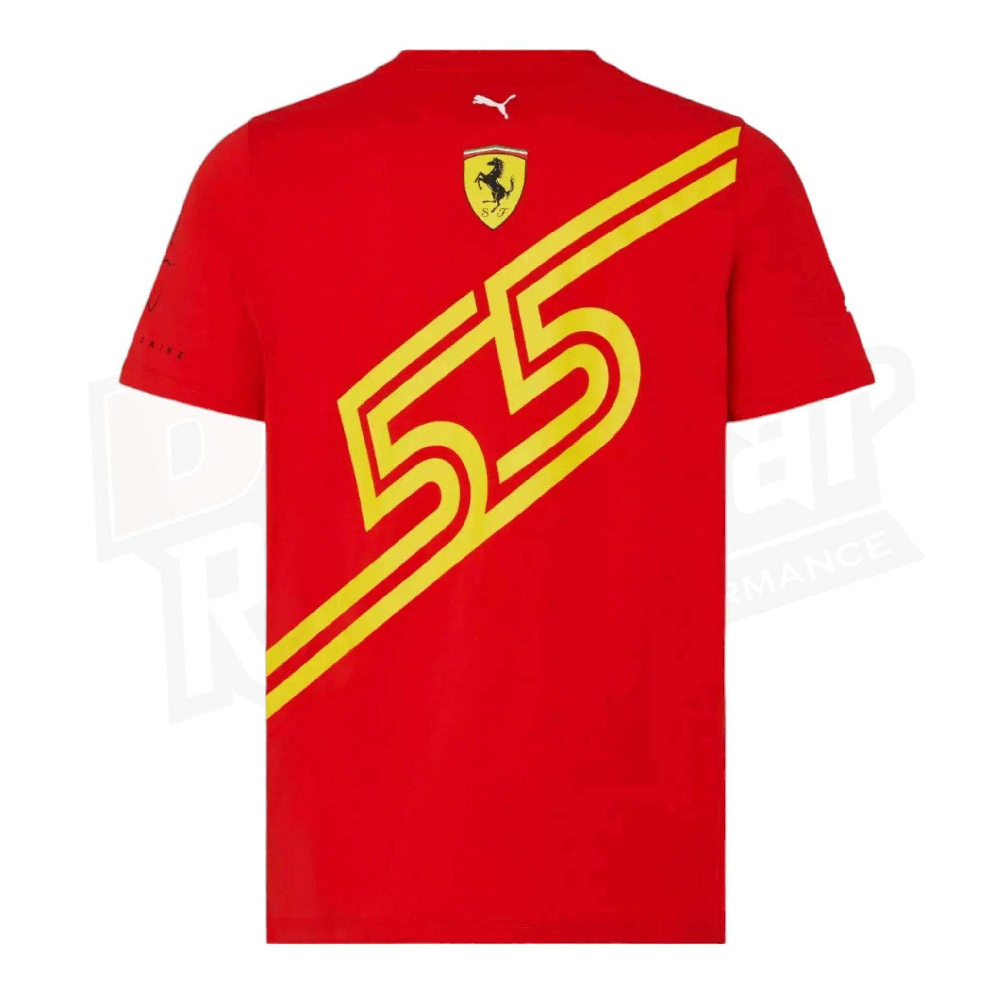 Scuderia Ferrari Team Carlos Sainz Replica T-shirt - Barcelona Special Edition - Dash Racegear Store