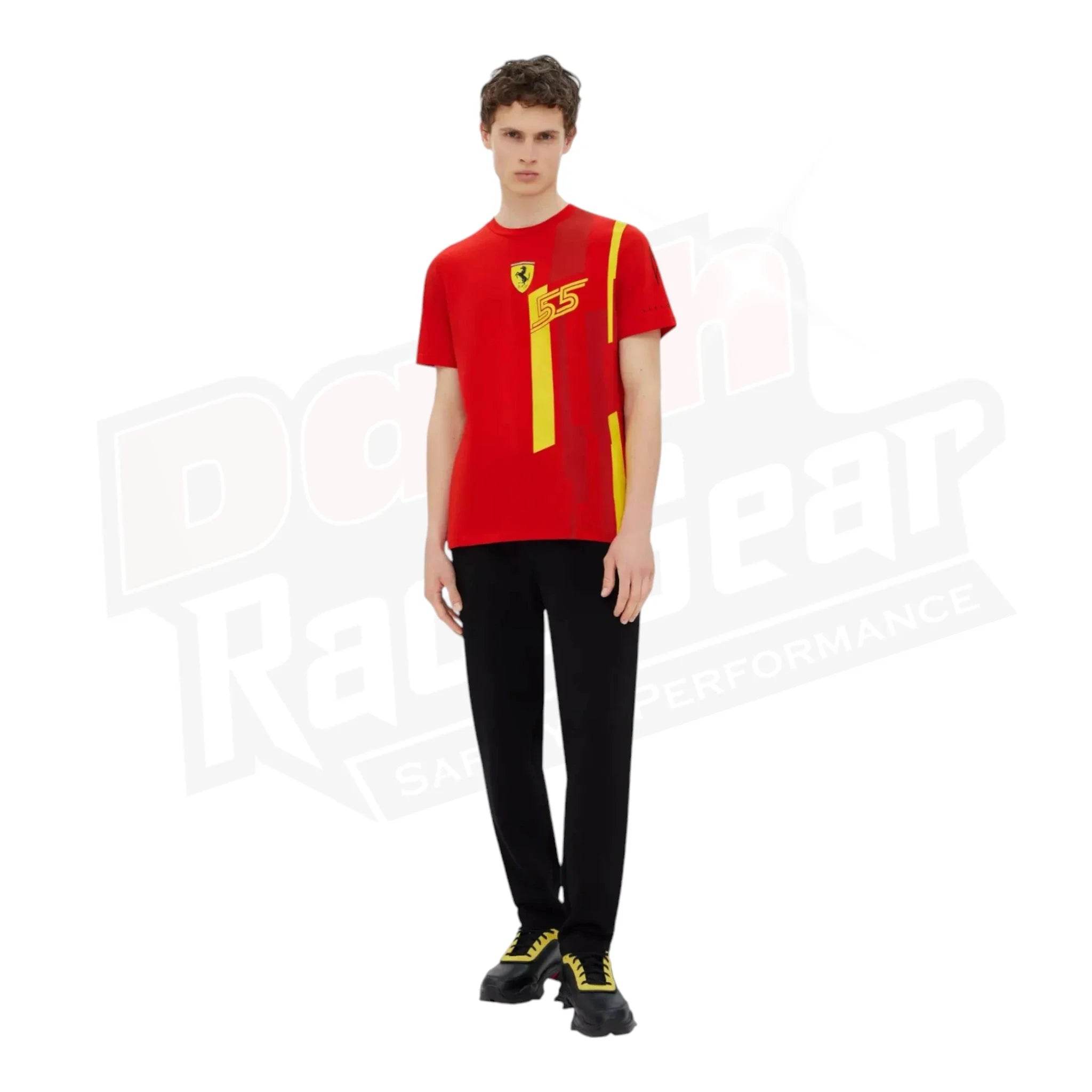 Scuderia Ferrari Team Carlos Sainz Replica T-shirt - Barcelona Special Edition - Dash Racegear Store
