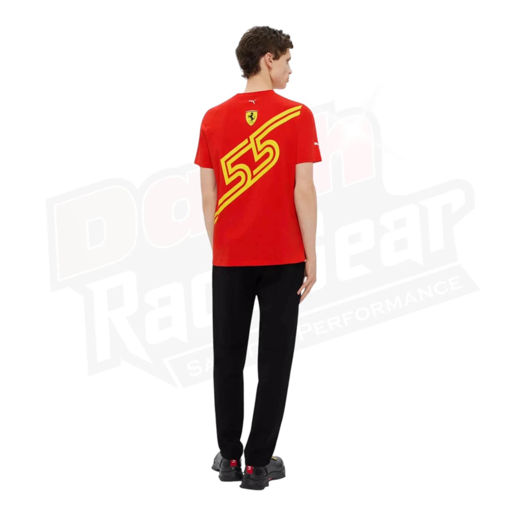 Scuderia Ferrari Team Carlos Sainz Replica T-shirt - Barcelona Special Edition - Dash Racegear Store