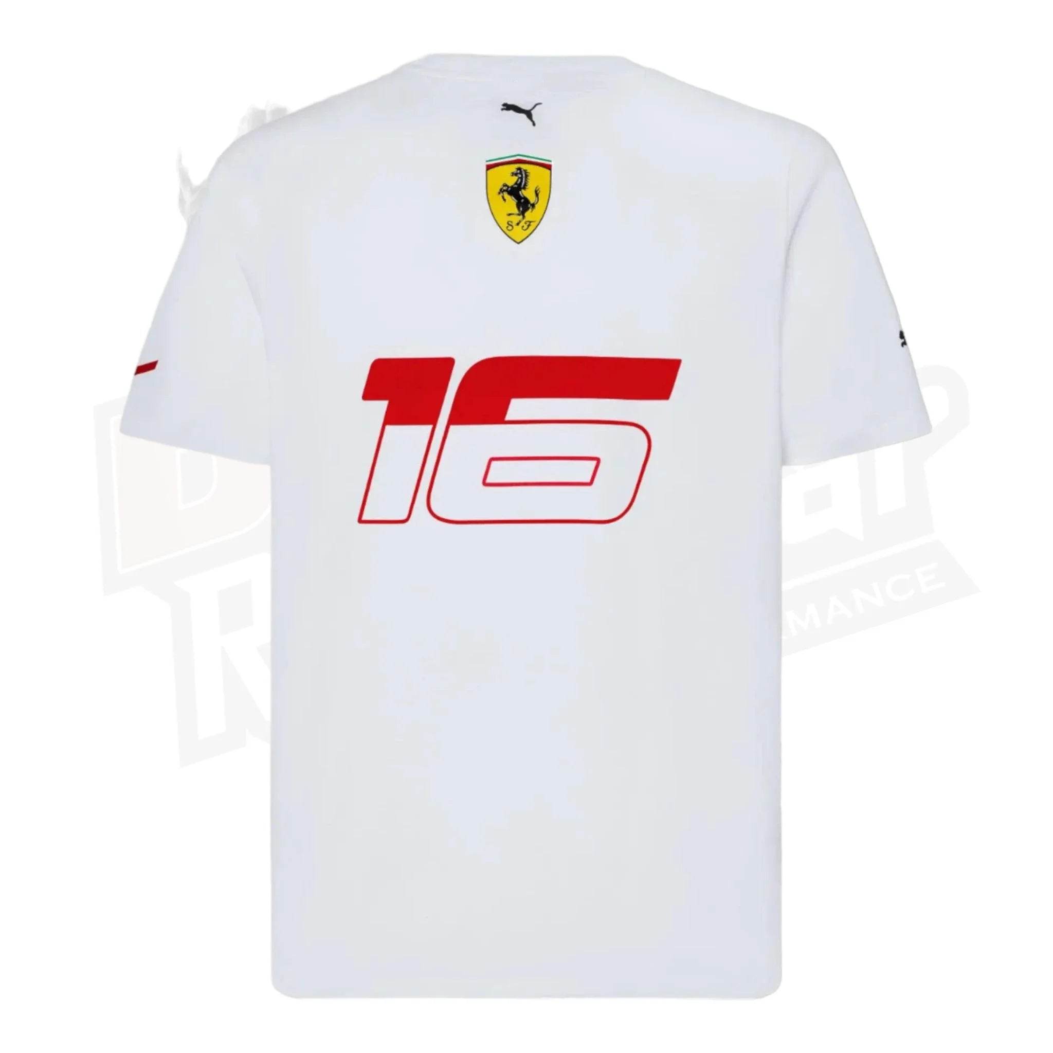 Scuderia Ferrari Team Charles Leclerc T-shirt - Monaco Special Edition - Dash Racegear Store
