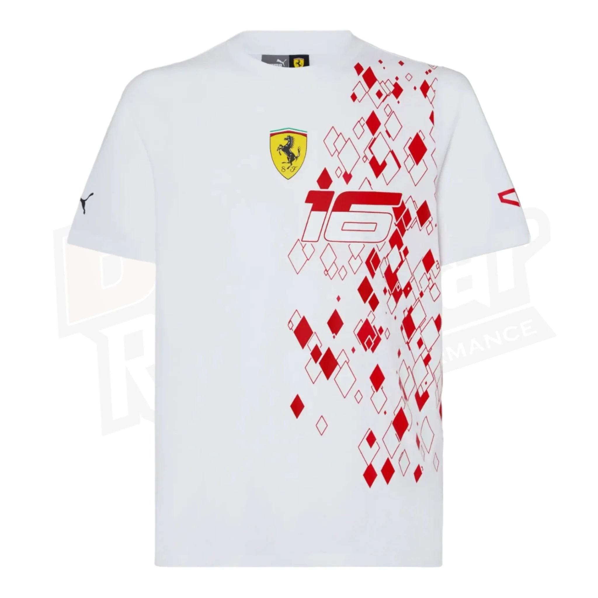 Scuderia Ferrari Team Charles Leclerc T-shirt - Monaco Special Edition - Dash Racegear Store