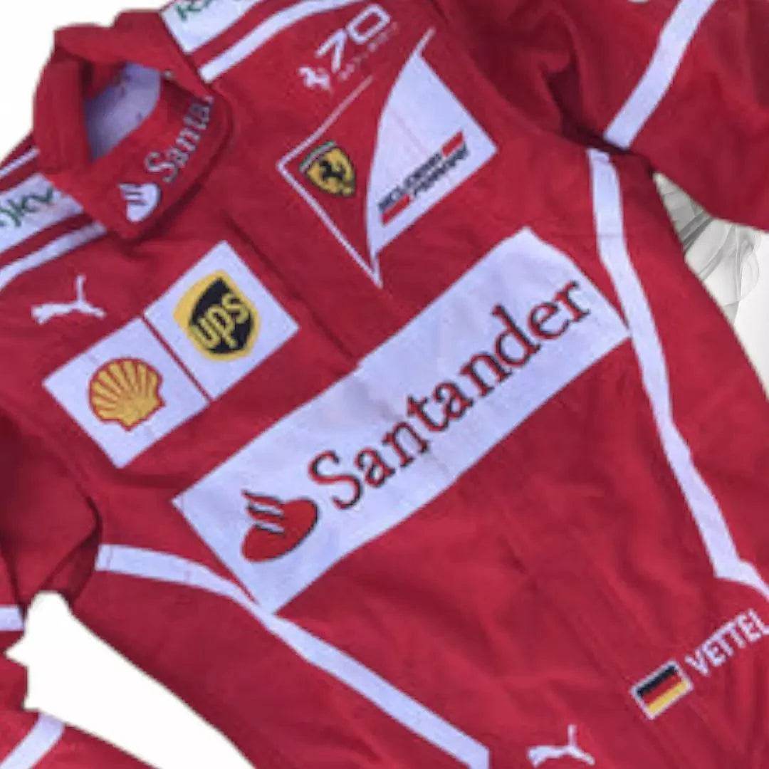 Sebastian Vettel 2017 Replica Racing Suit - Dash Racegear Store