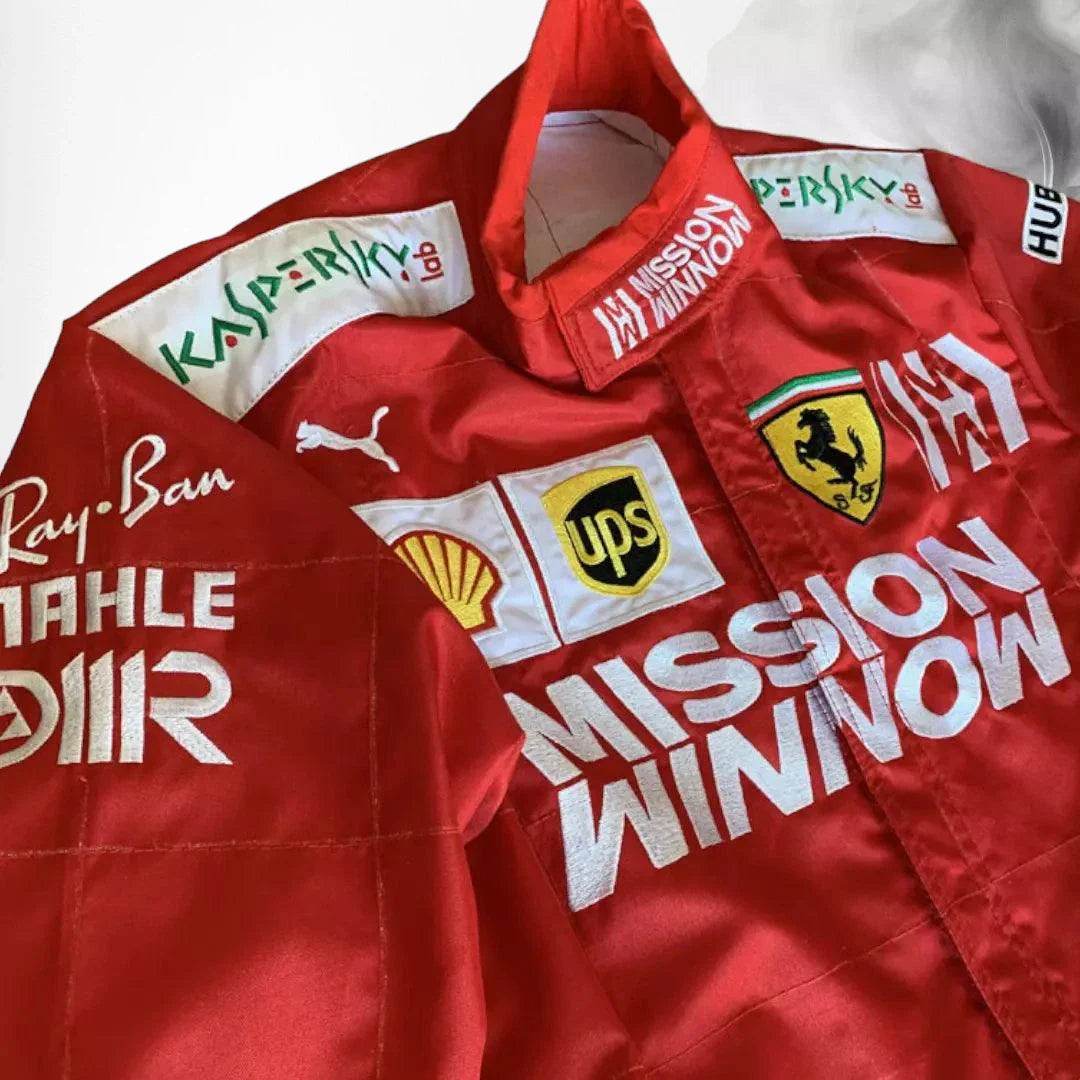 Sebastin Vettel 2019 MISSION WINNOW Replica Race Suit - Dash Racegear Store