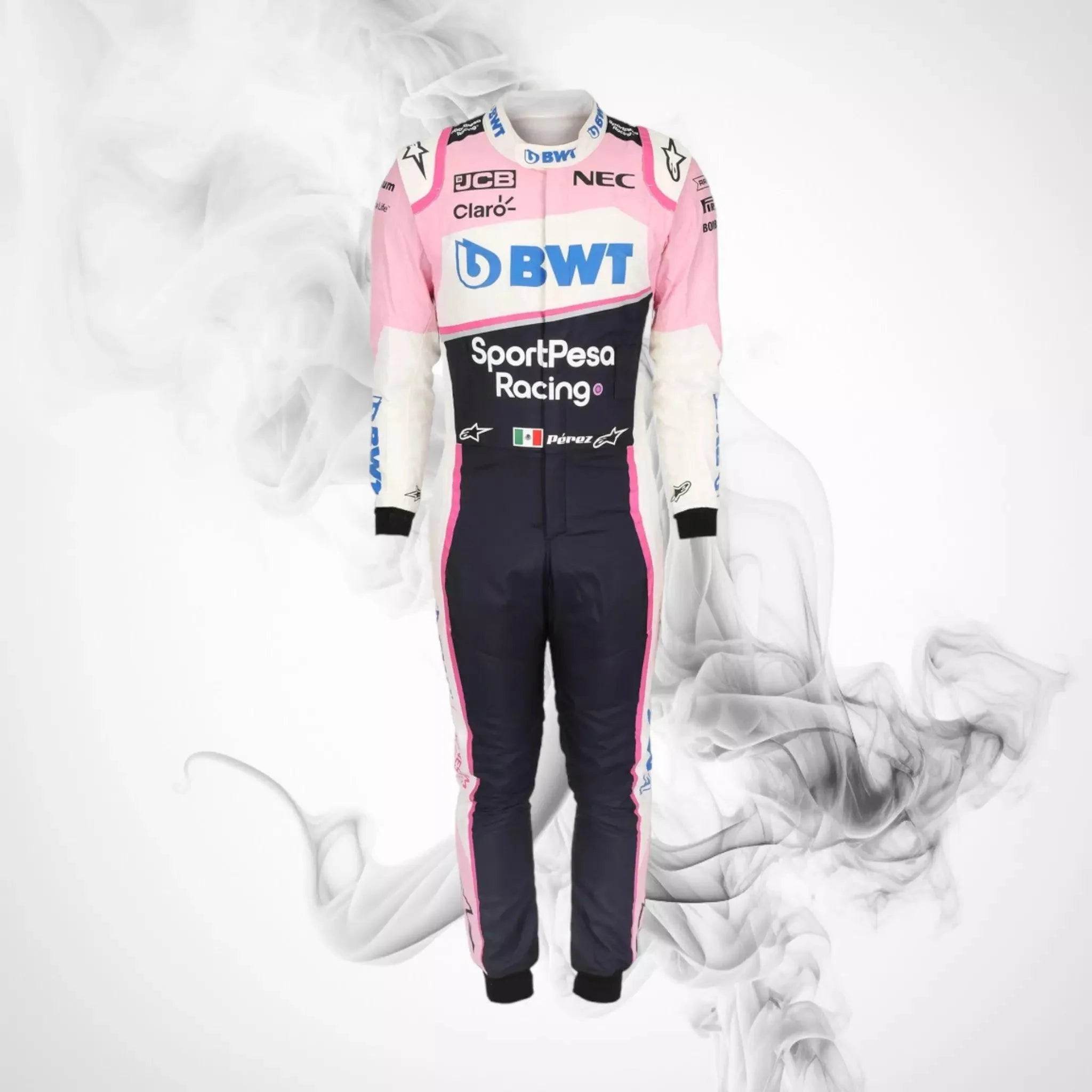Sergio Pérez 2019 Racing Point F1 Team Race Suit - Dash Racegear Store