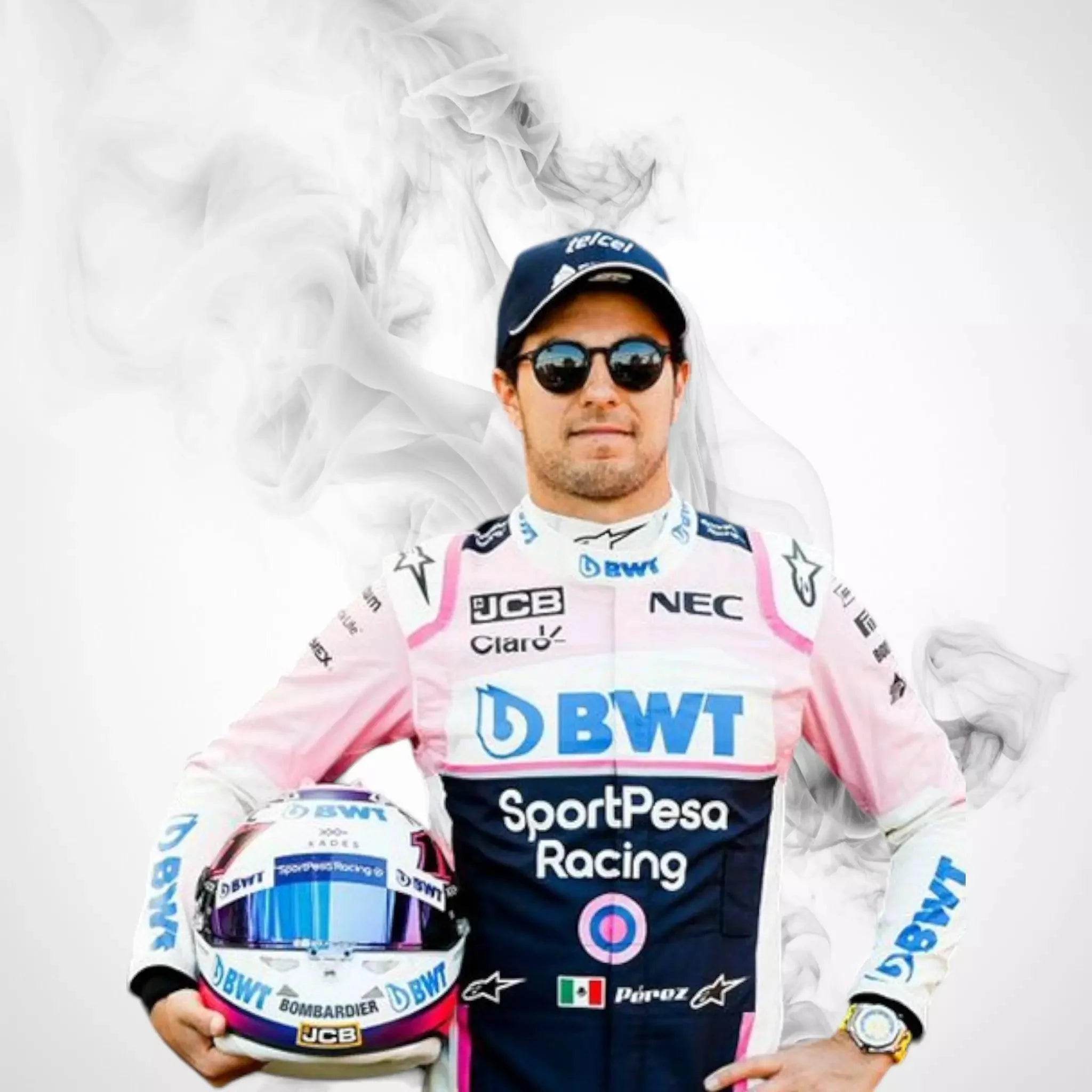 Sergio Pérez 2019 Racing Point F1 Team Race Suit - Dash Racegear Store
