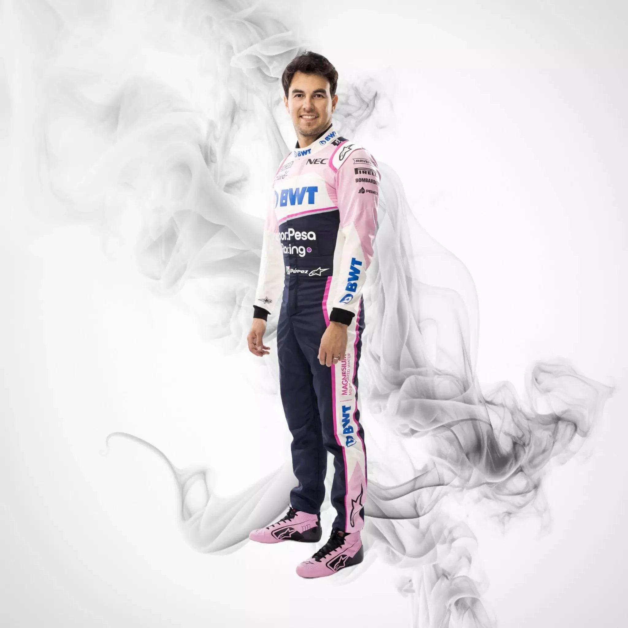 Sergio Pérez 2019 Racing Point F1 Team Race Suit - Dash Racegear Store