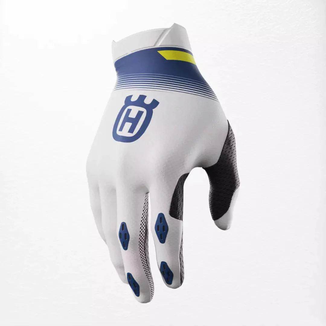 Shot Husqvarna Limited Edition 2023 MX Gloves Blue - Dash Racegear Store