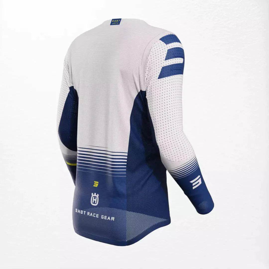 Shot Husqvarna Limited Edition 2023 MX Jersey Blue - Dash Racegear Store