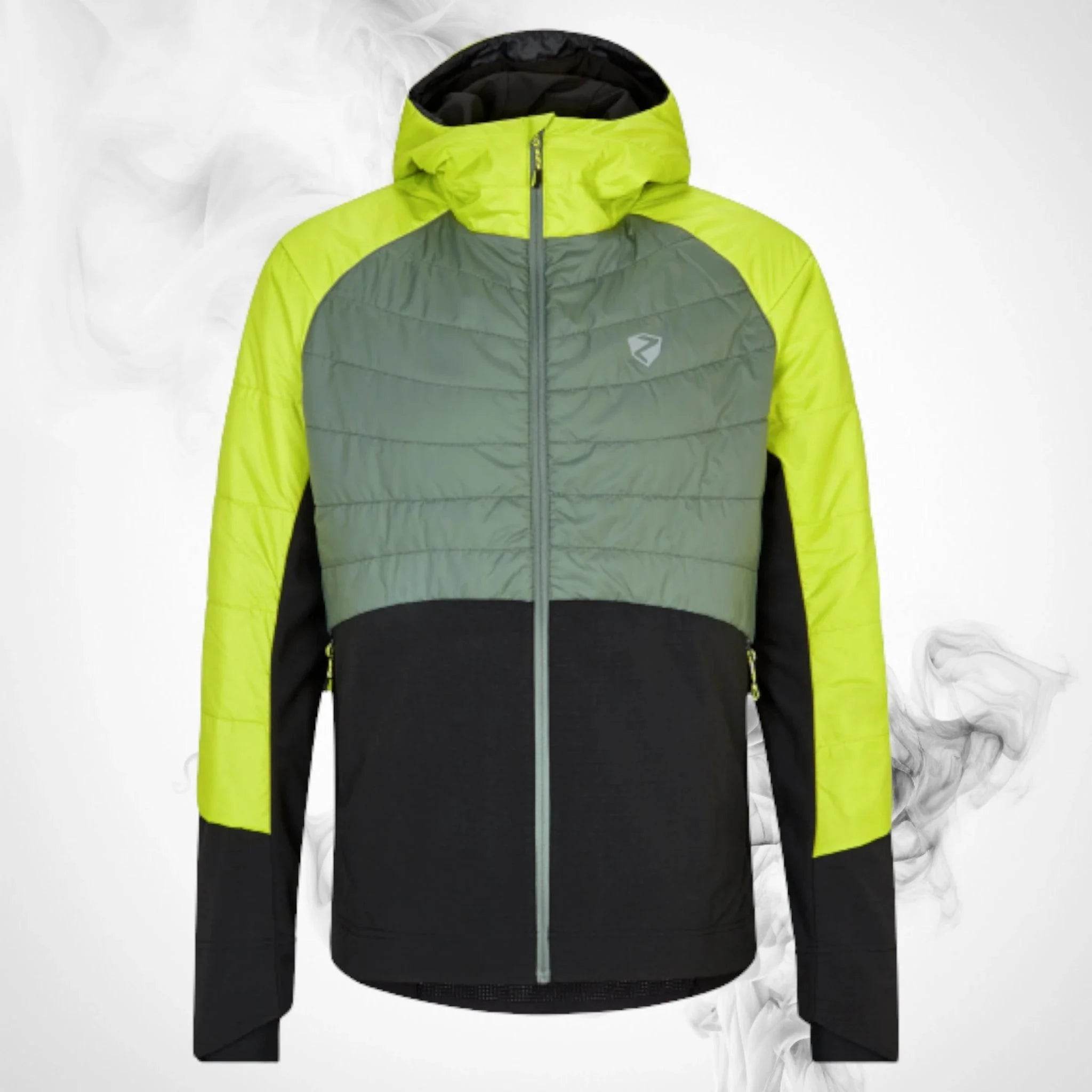 Ski Jacket Ziener Nakos Man Bitter Lemon Green Mud - 2023/24 - Dash Racegear Store