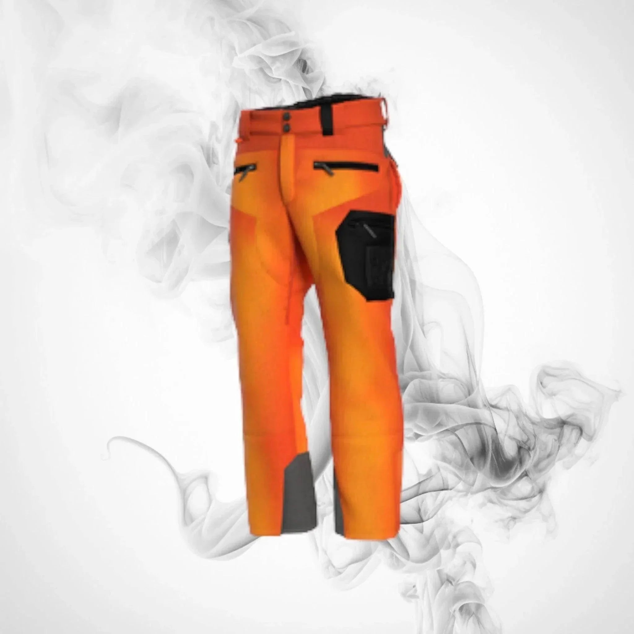 Ski Pants ENERGIAPURA Velvet Grong Printed Orange