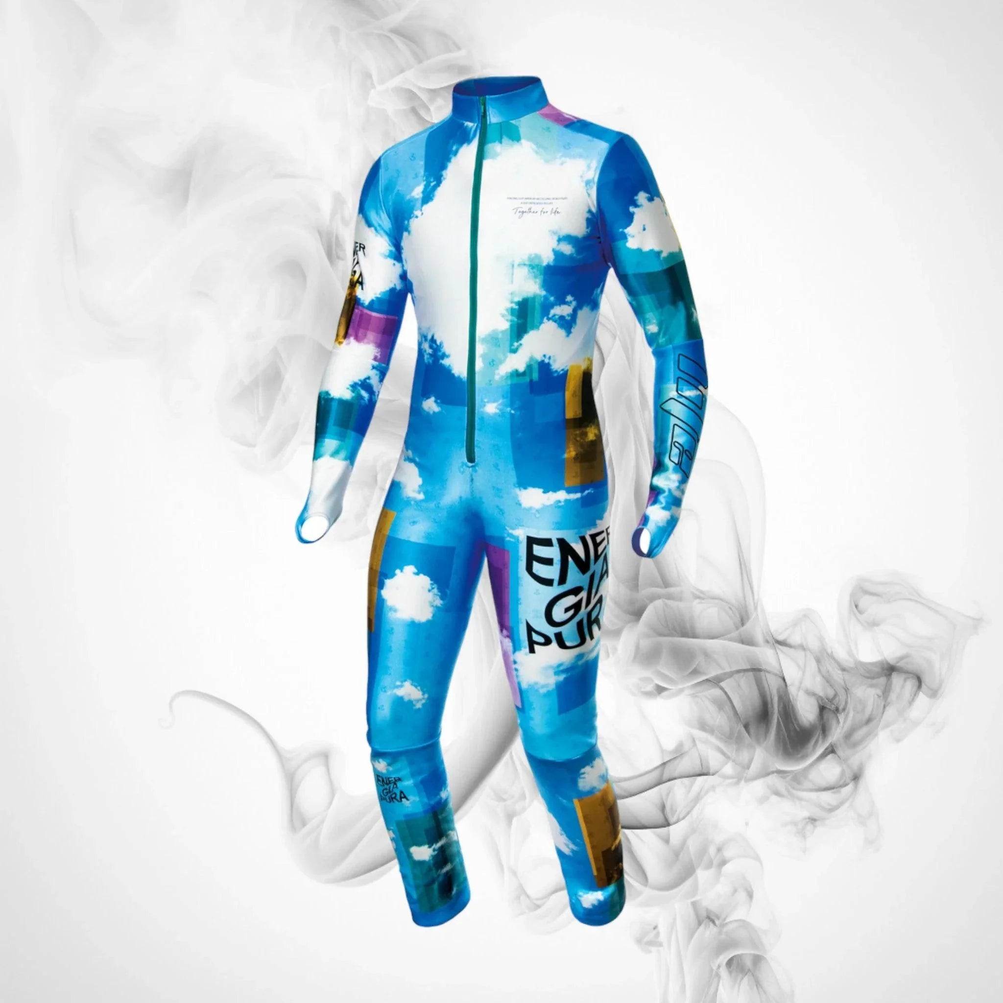Ski Race Suit ENERGIAPURA Cielo Multicolor Junior - Dash Racegear Store