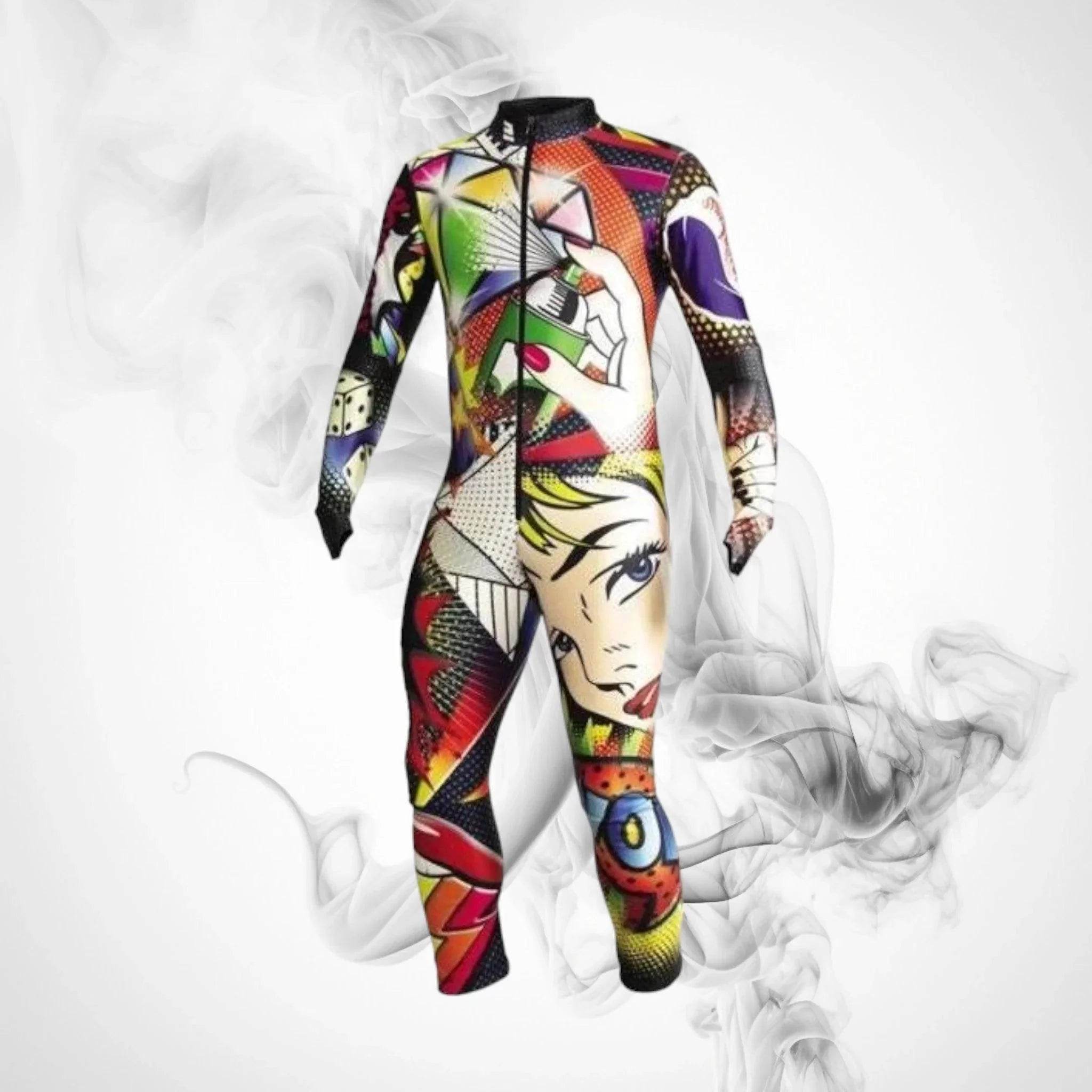 Ski Race Suit ENERGIAPURA Pop Art Junior - Dash Racegear Store