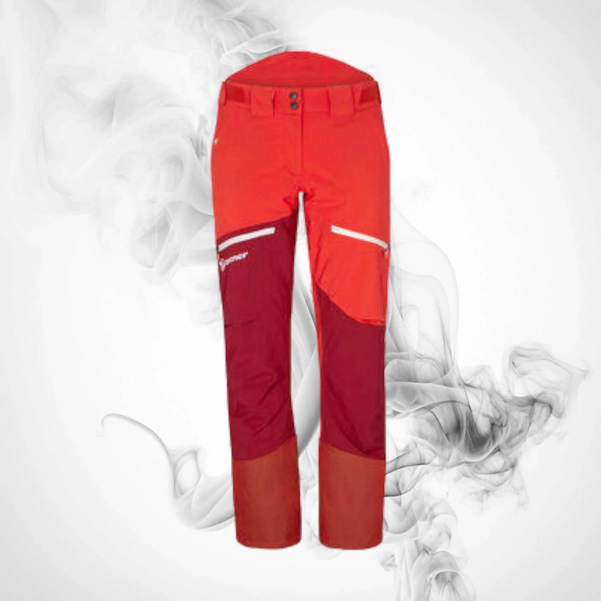 Ski pants ZIENER Temmo Full-Zip Lady Red - Dash Racegear Store