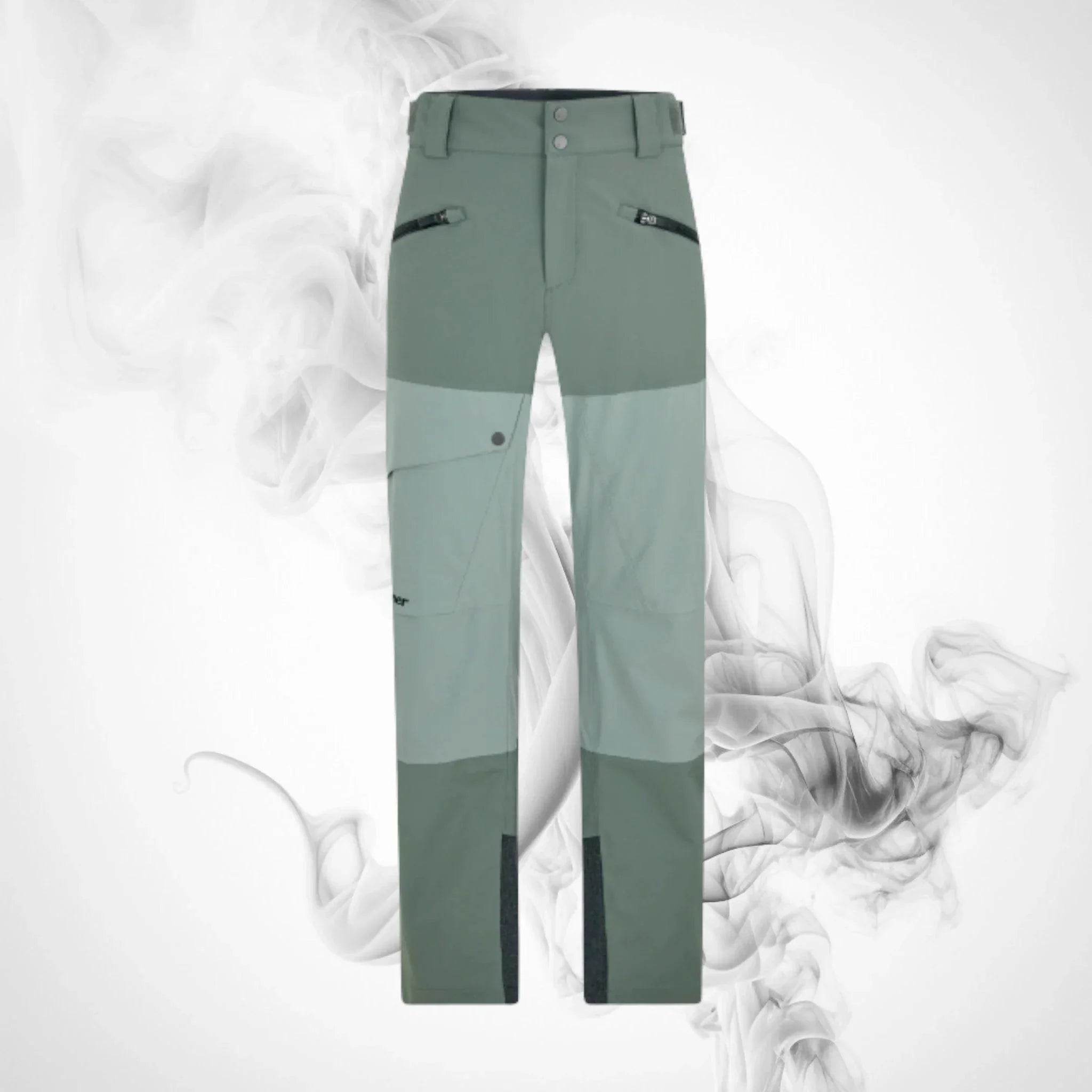 Ski pants Ziener Tiffin Man Green Mud - Dash Racegear Store