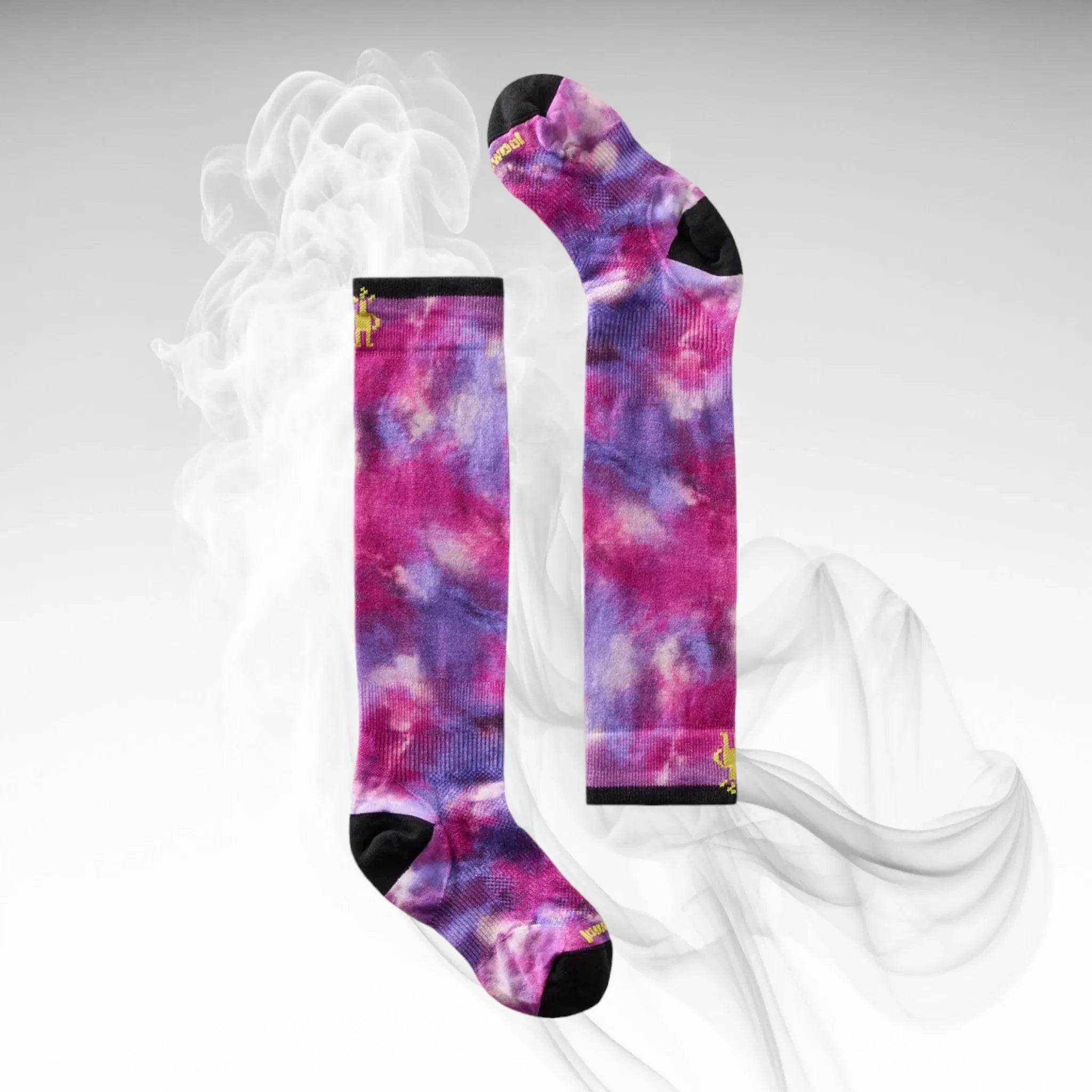 Smartwool JR Zero Cushion Tie-Dye Ski Socks - Dash Racegear Store