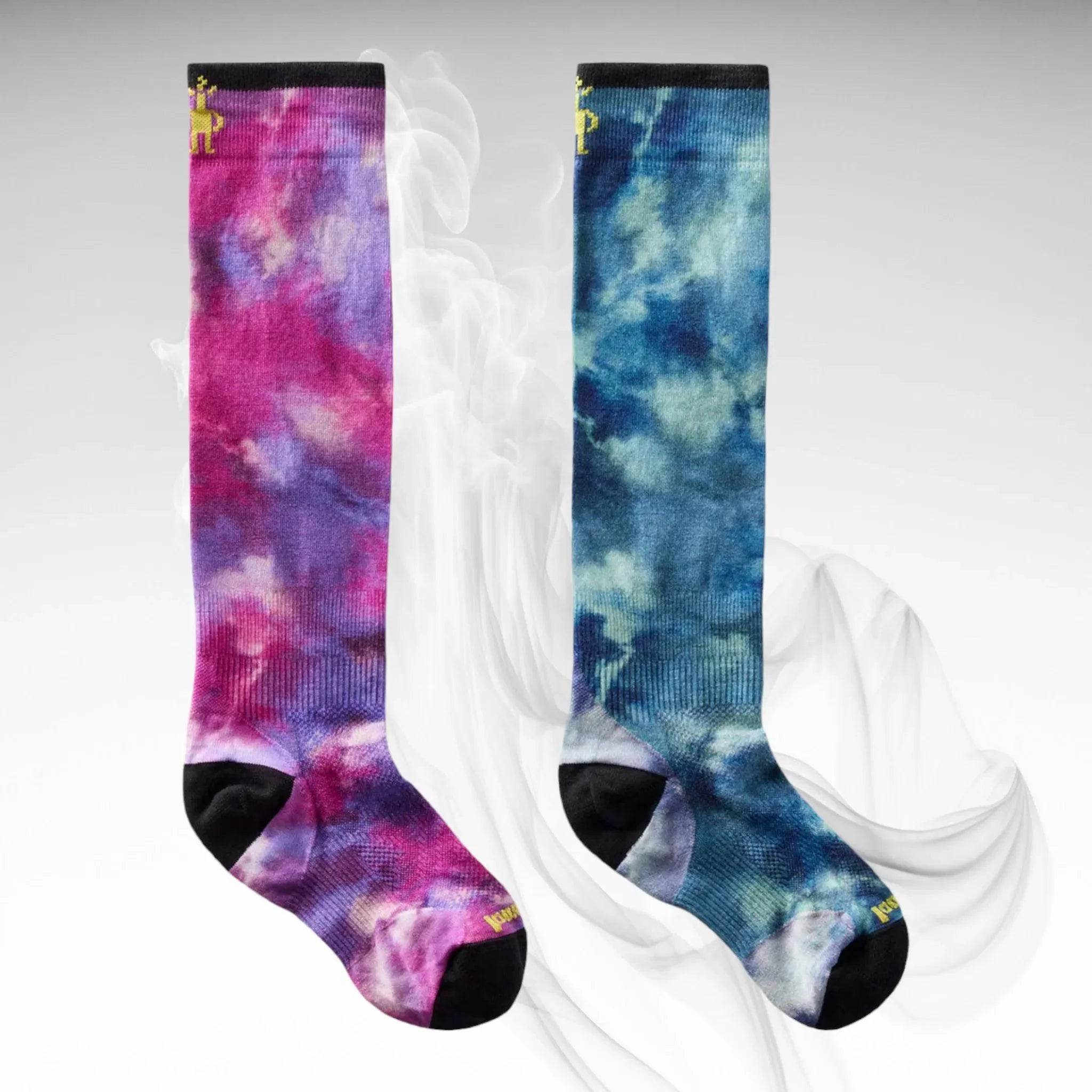 Smartwool JR Zero Cushion Tie-Dye Ski Socks - Dash Racegear Store