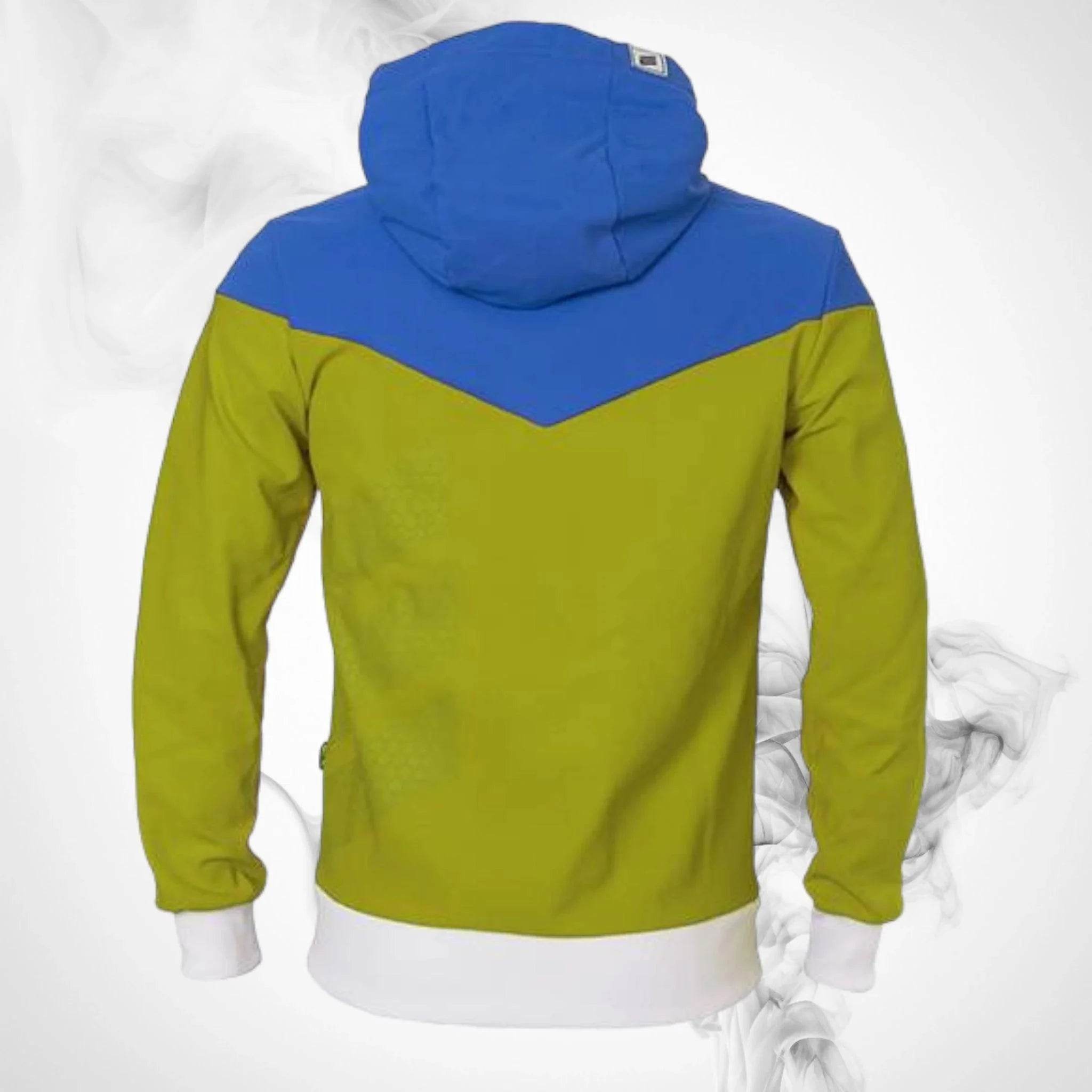 Ski Softshell ENERGIAPURA Felpa Tip Junior Acid Green/Turquoise - 2021/22 - Dash Racegear Store