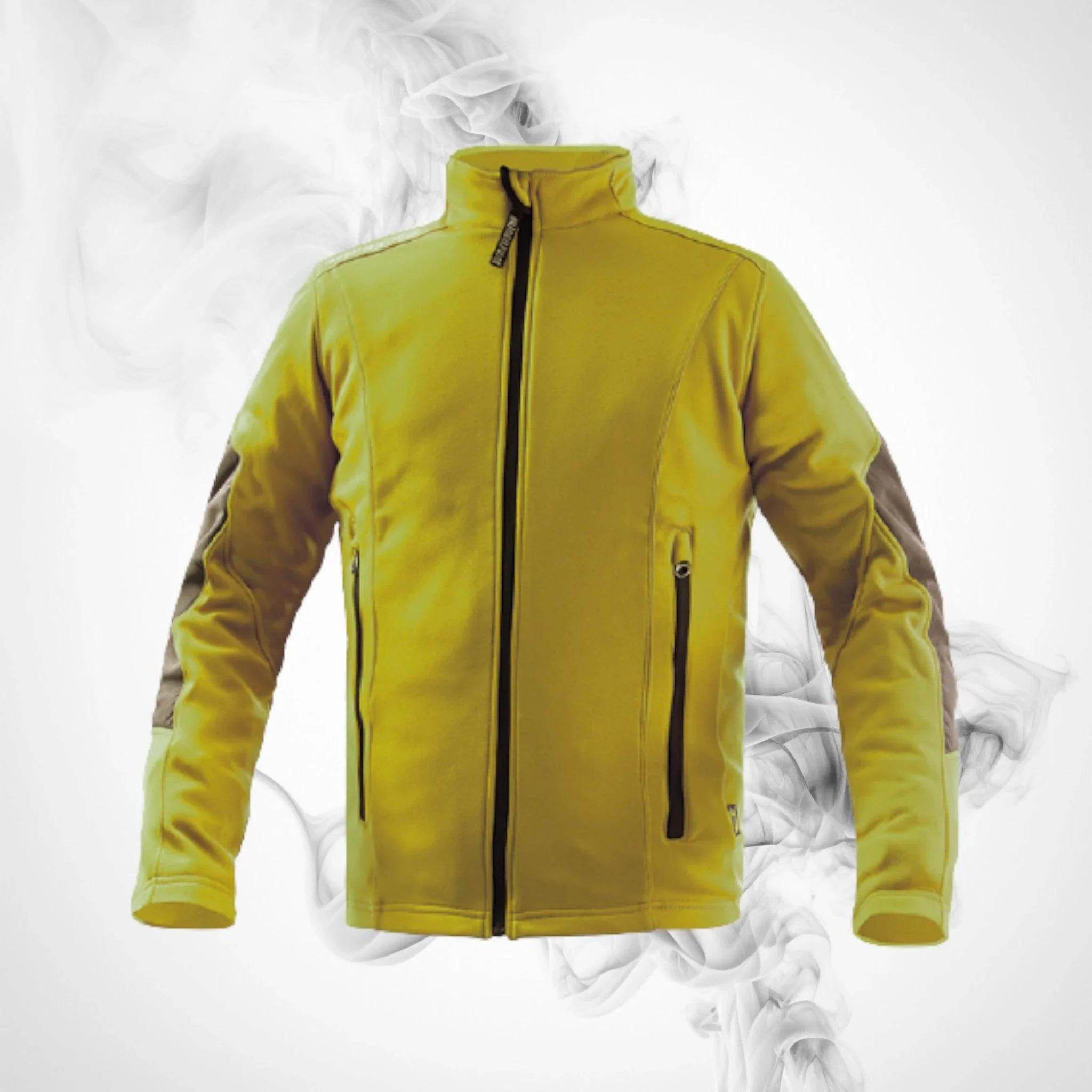 Ski Softshell ENERGIAPURA Giubbino Gardena Color Yellow Junior - 2021/22 - Dash Racegear Store