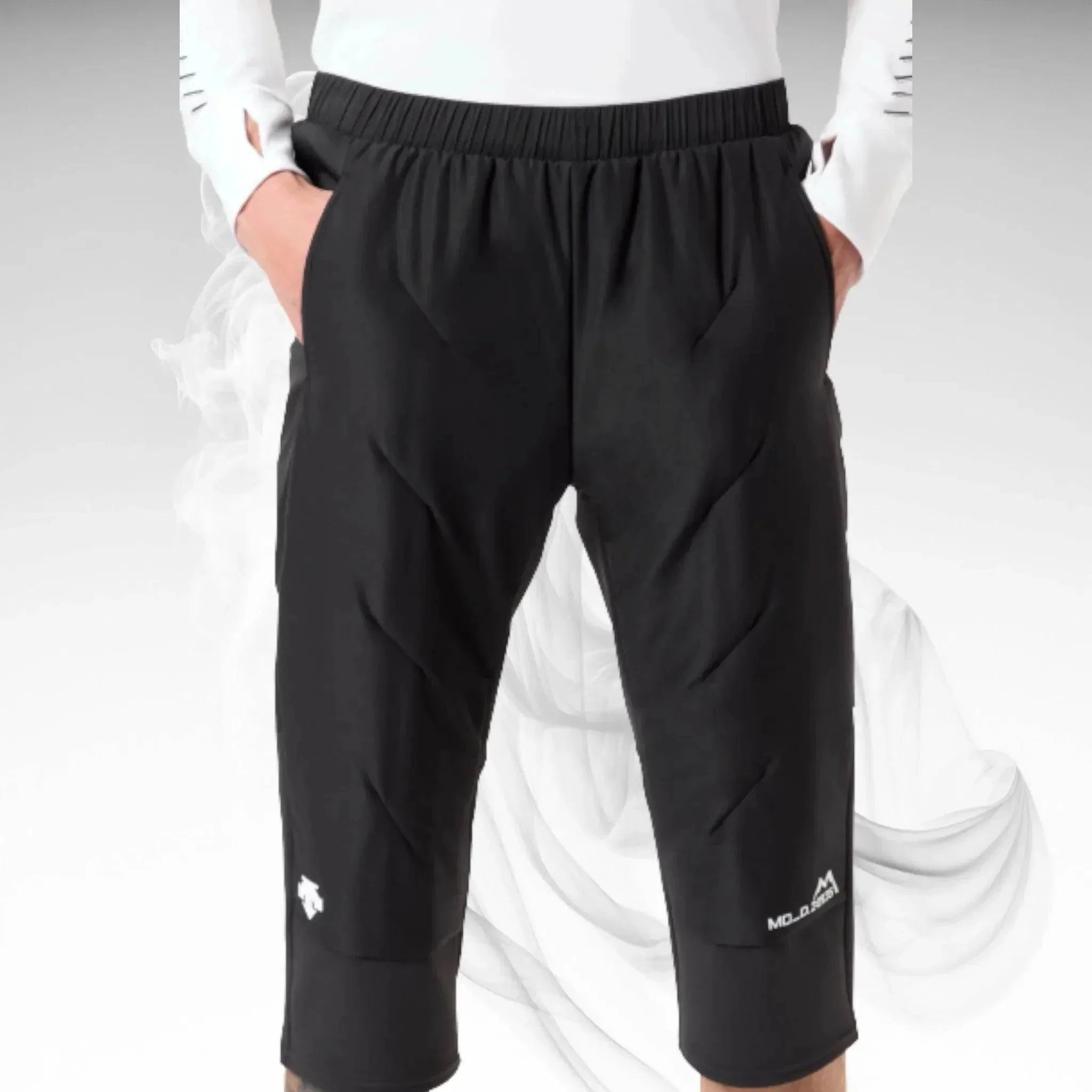 Softshell Pants Descente SHybrid Middle Pants Black - 2023/24