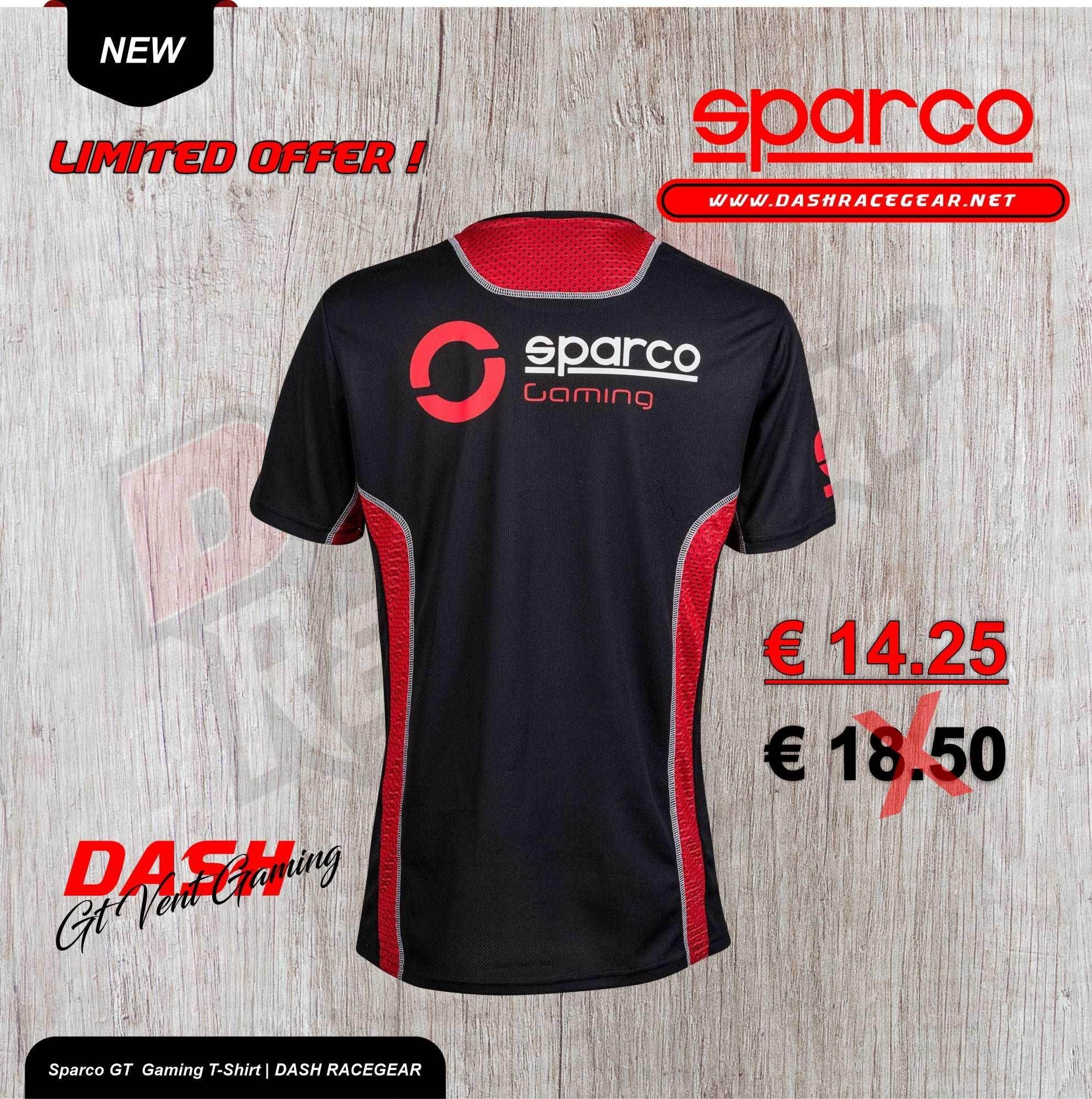 Sparco GT Gaming T-Shirt | DASH RACEGEAR - Dash Racegear Store