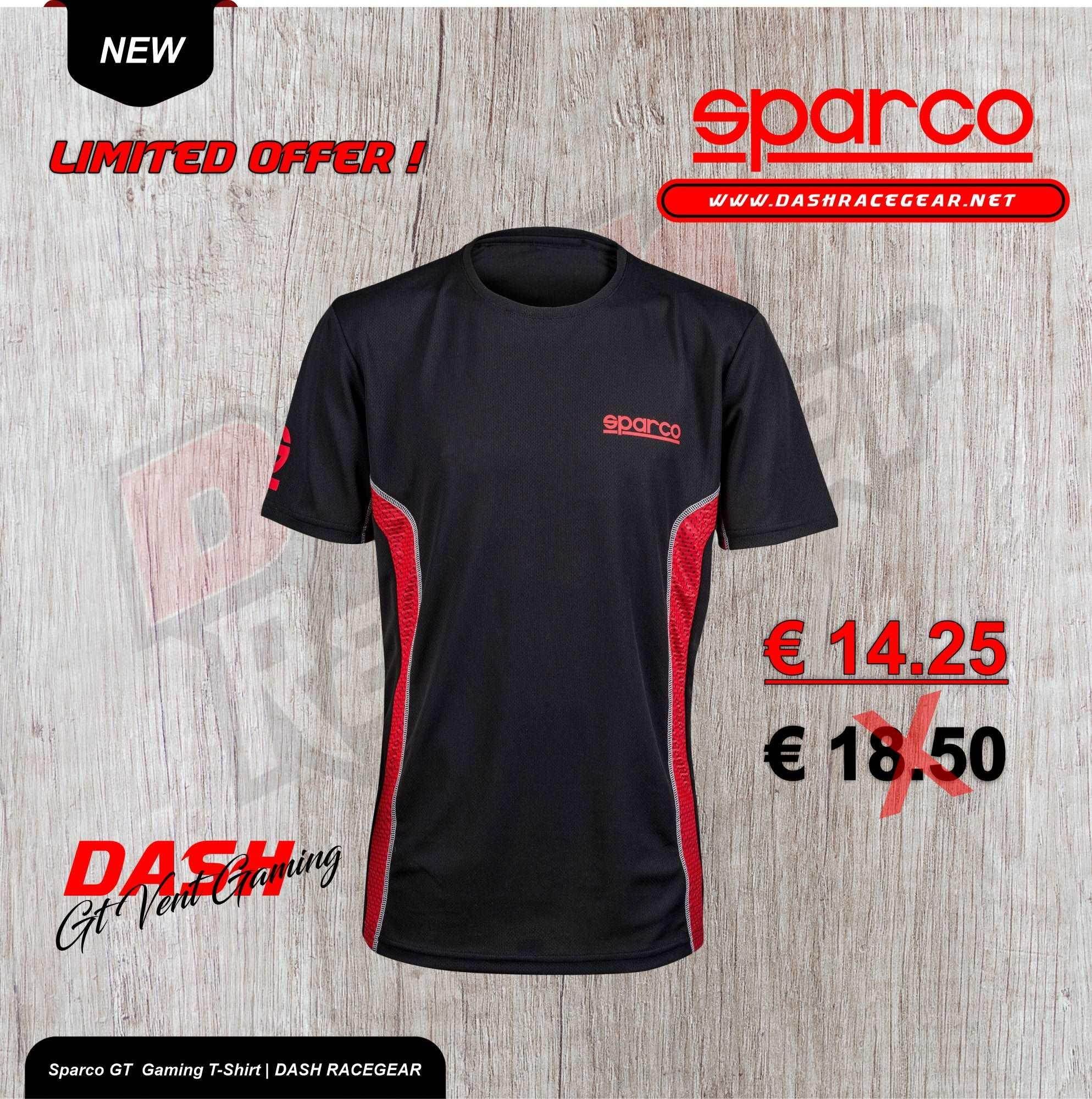 Sparco GT Gaming T-Shirt | DASH RACEGEAR Men's