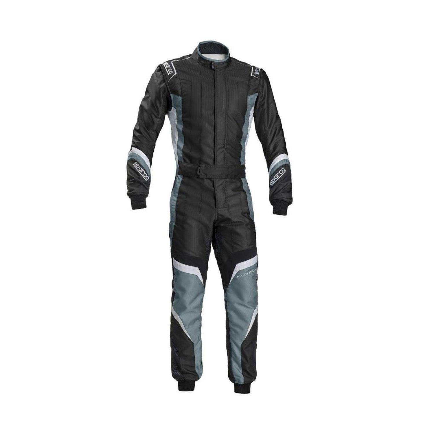 Sparco X-Light KS-7 Kart-Suit Black/Grey - DASH CIK-Homologation - Dash Racegear Store