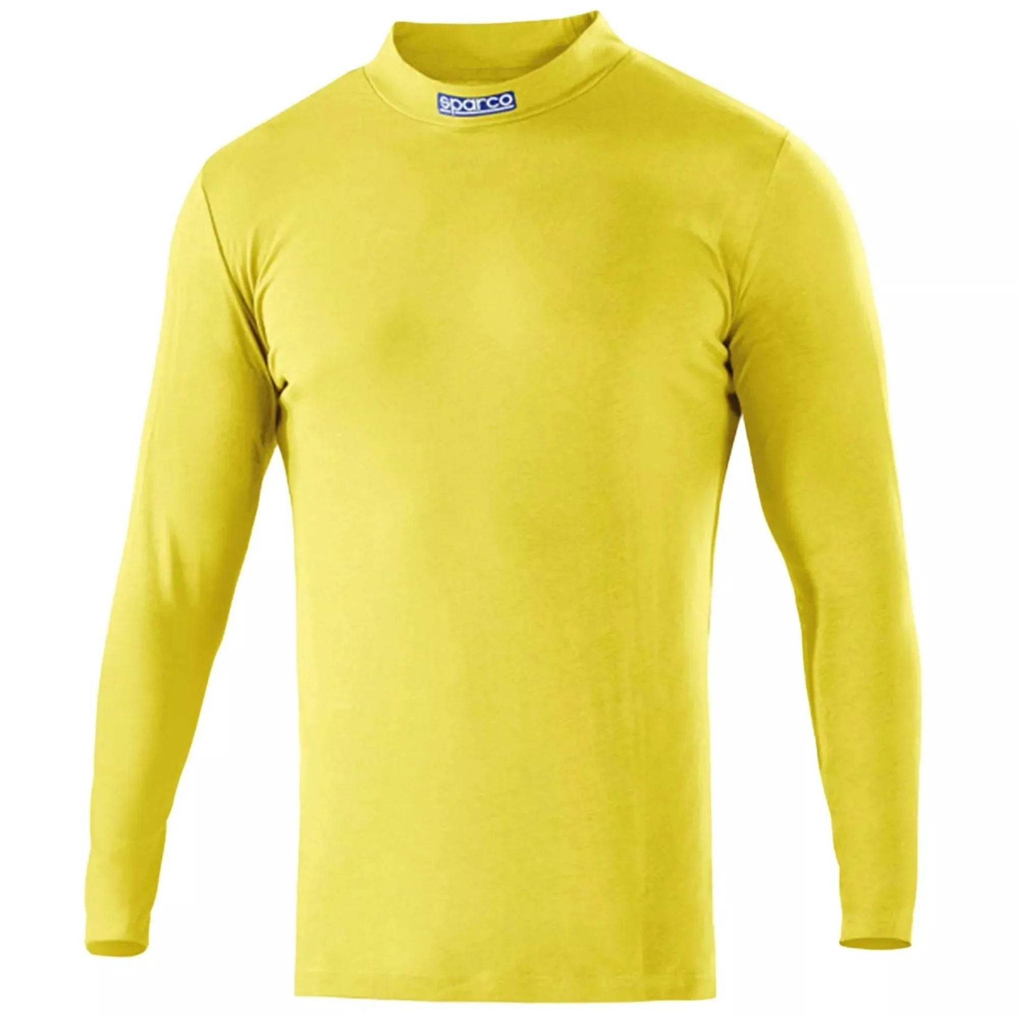 Sparco B-Rookie Long Sleeve Top Yellow - Dash Racegear Store
