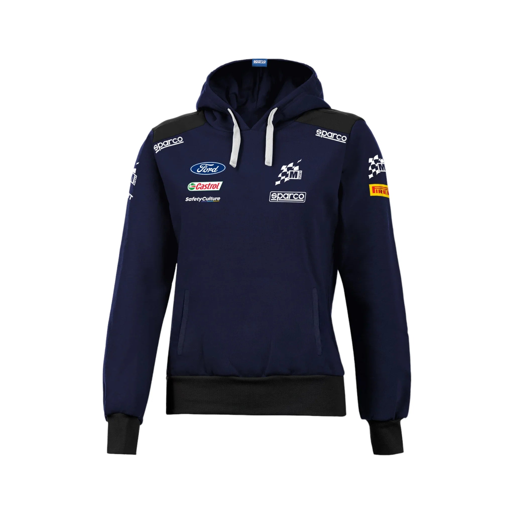 Sparco Ford M-Sport Teamwear Womens Hoodie - Dash Racegear Store
