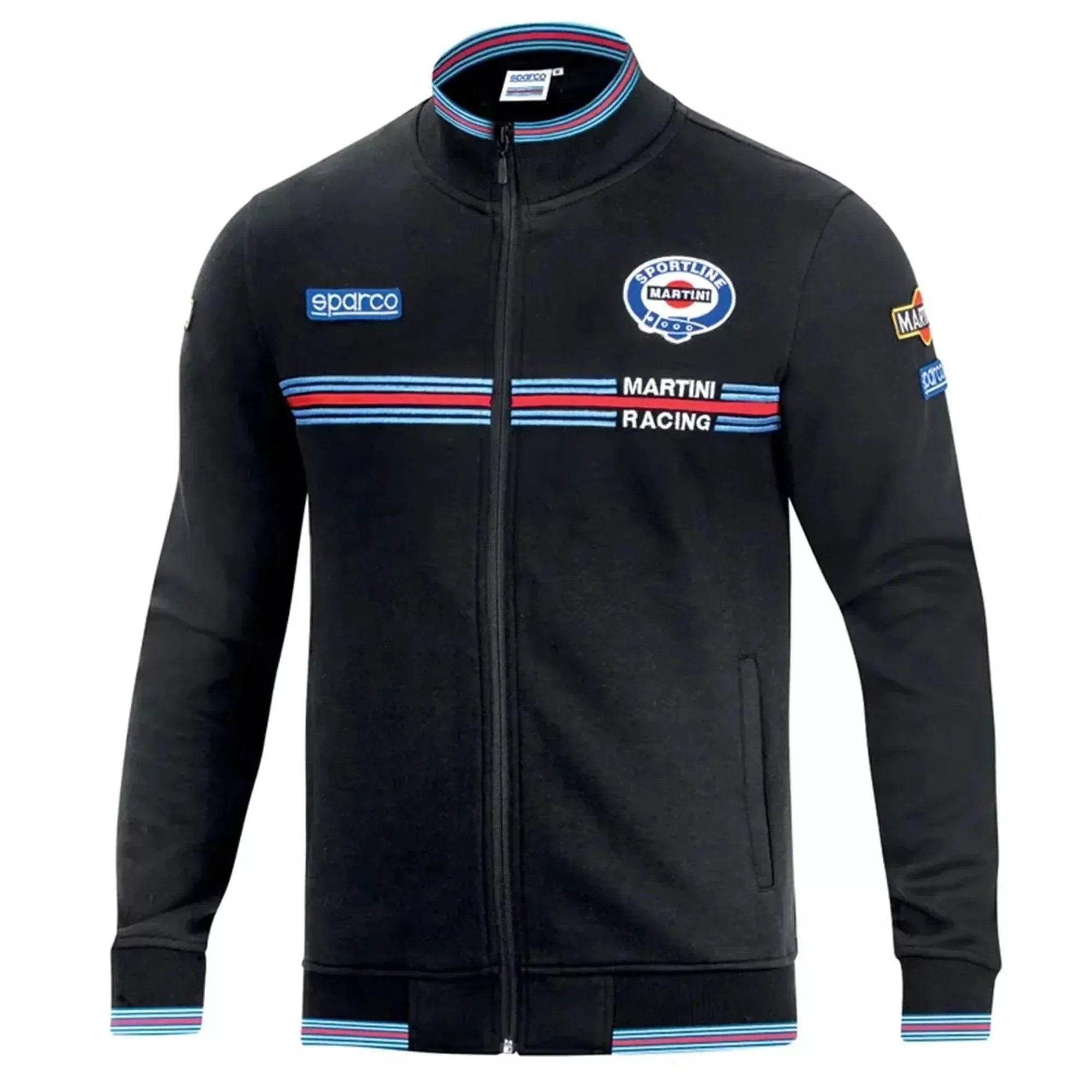 Sparco Full Zip Sweatshirt Martini Racing - Dash Racegear Store