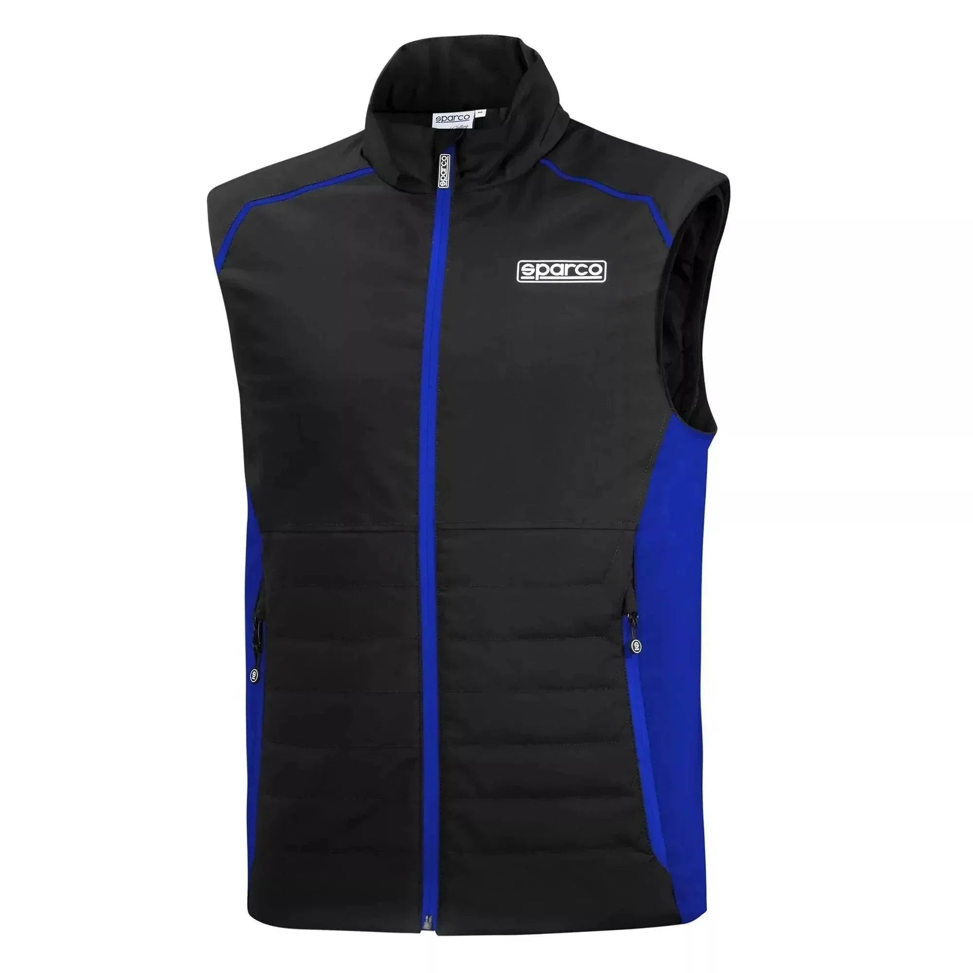 Sparco Gilet 2023 New desinged Blue Black