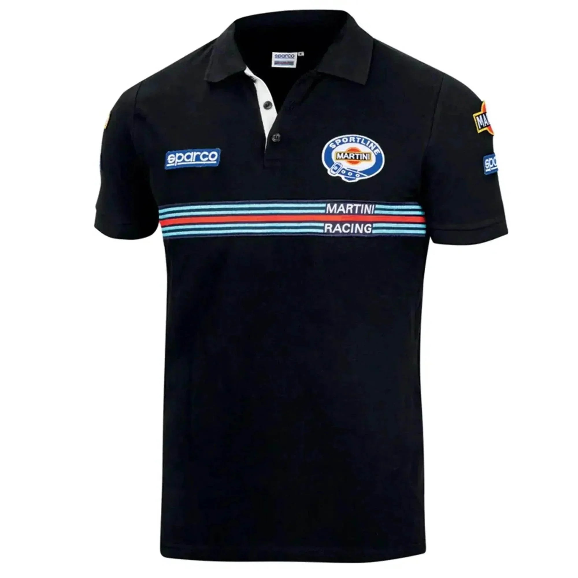 Sparco Polo Replica Martin Racing Black