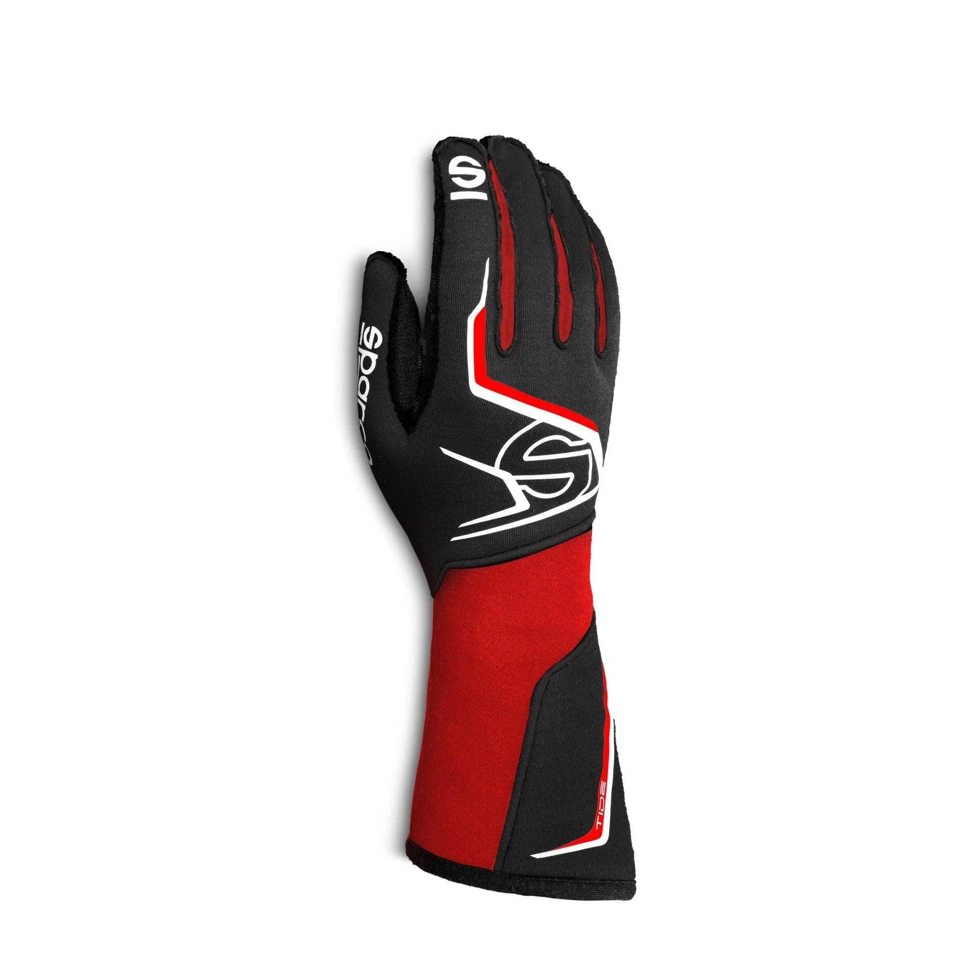 Sparco Tide-K Kart Gloves red black