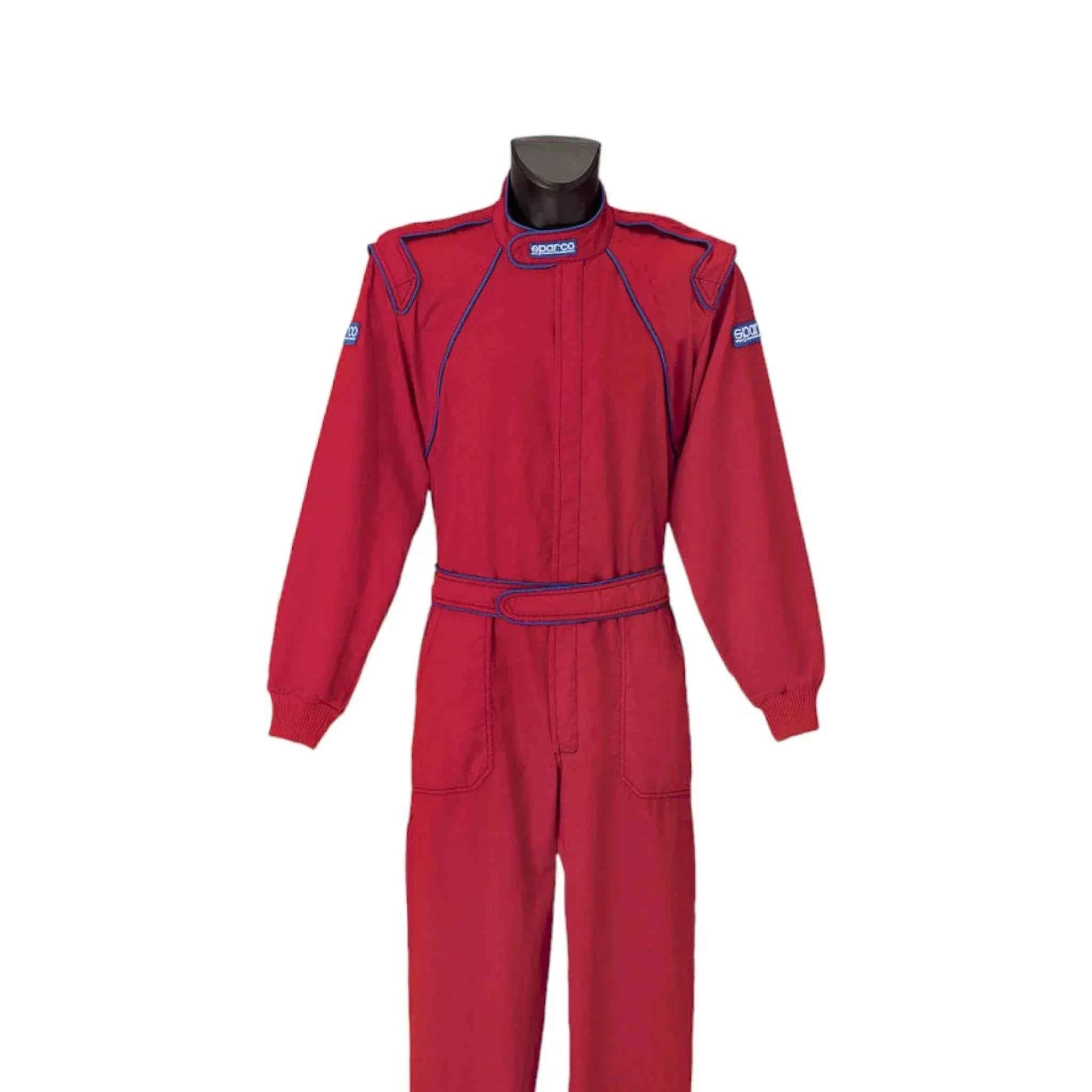 Sparco Top Tech Mechanics Coveralls Red