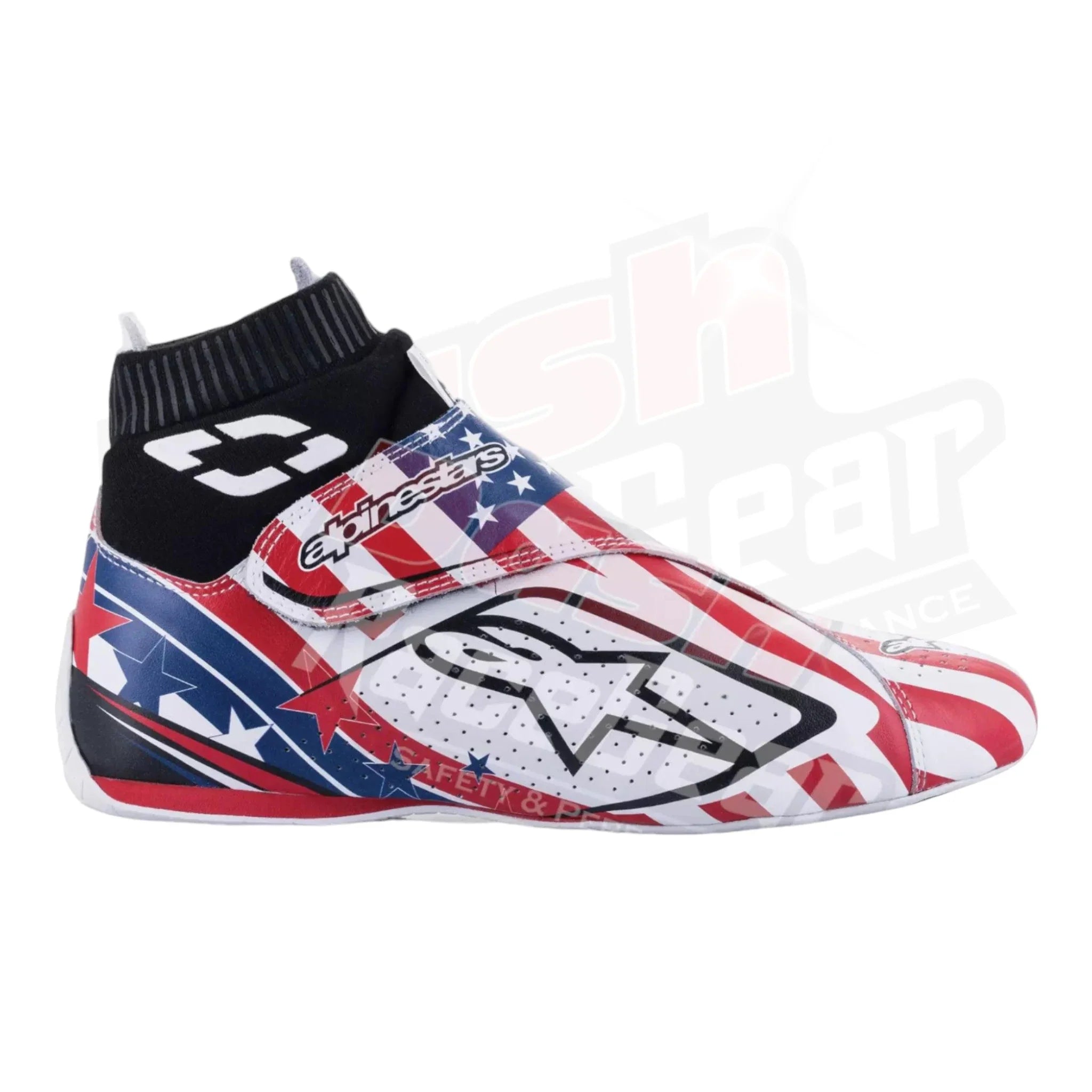 Special boots for Kevin Magnussen Haas F1 Team | United States GP - Dash Racegear Store