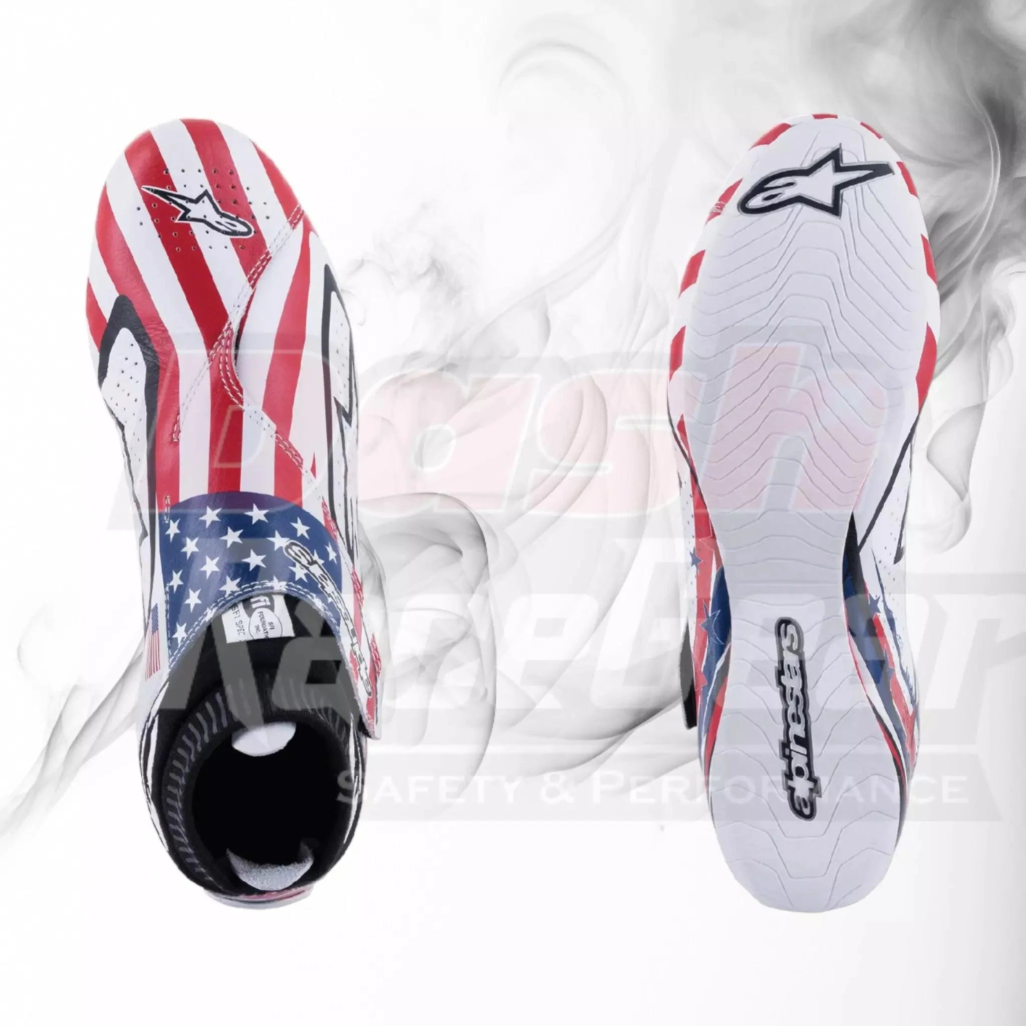 Special boots for Kevin Magnussen Haas F1 Team | United States GP | - Dash Racegear 