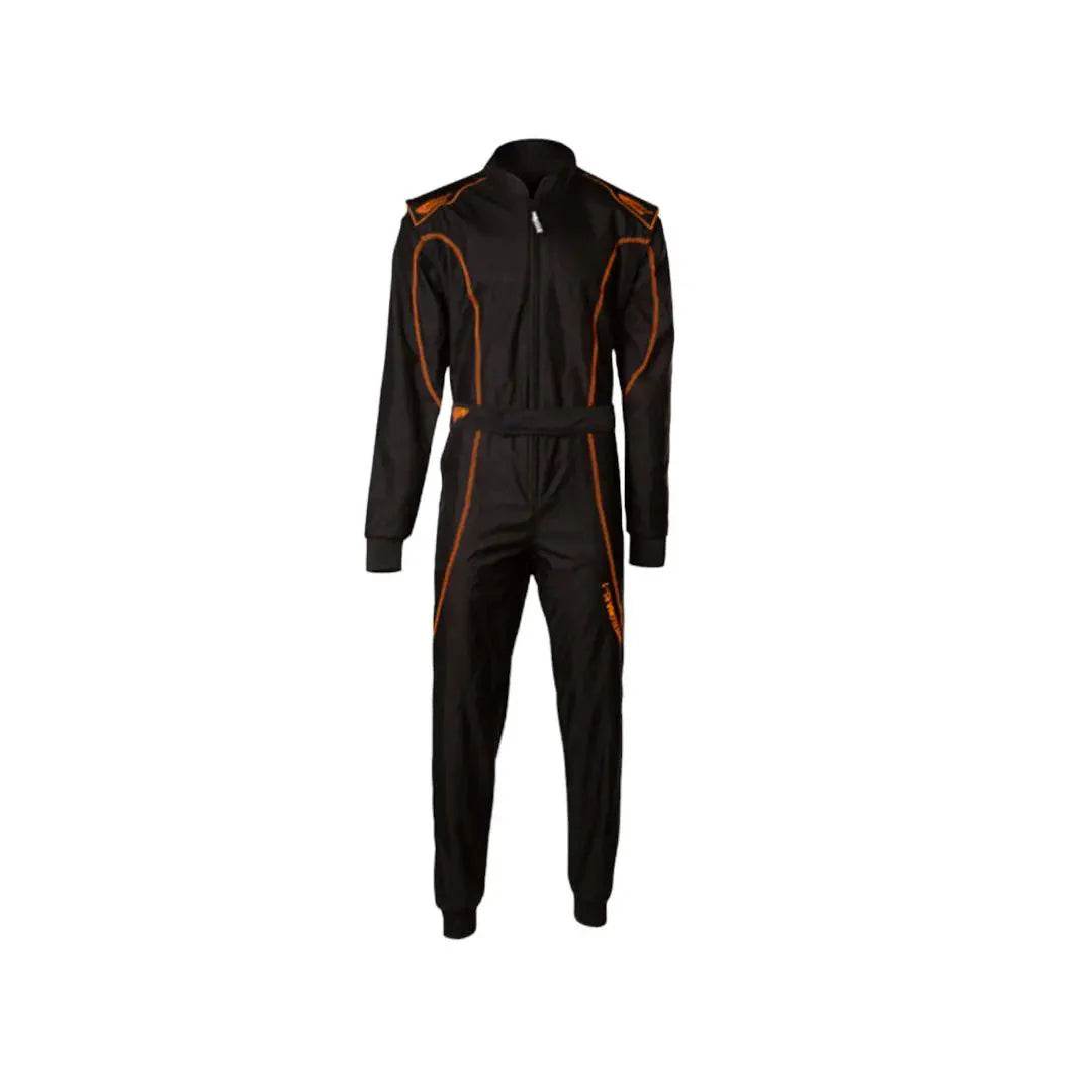 Speed LVL2 suit RS-1 Barcelona black / Fluo orange - Dash Racegear Store