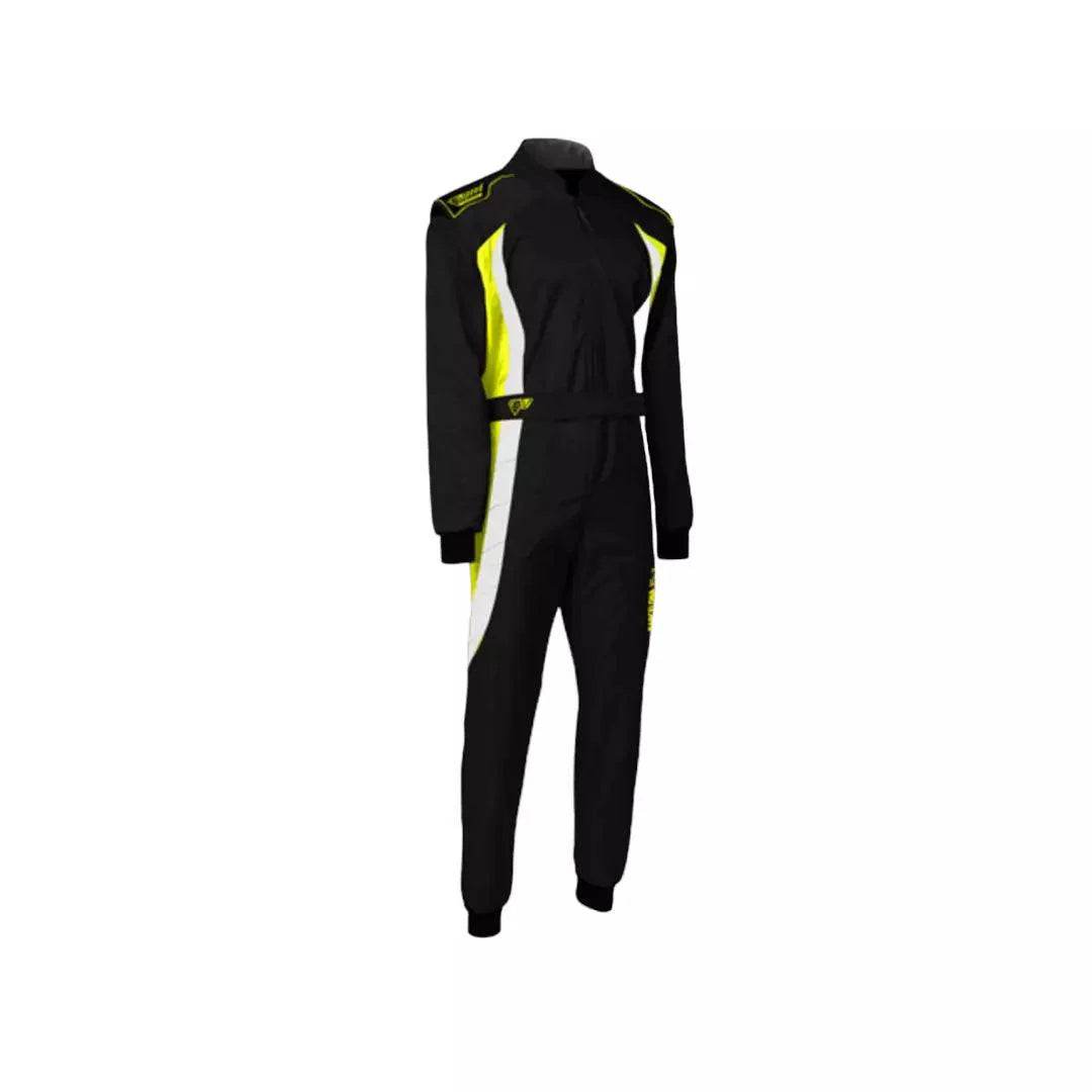 Speed LVL2 suit RS-3 Barcelona black / white / fluo yellow - Dash Racegear Store