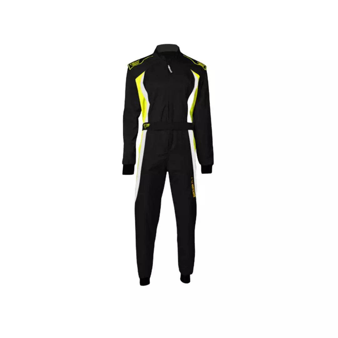 Speed LVL2 suit RS-3 Barcelona black / white / fluo yellow - Dash Racegear Store