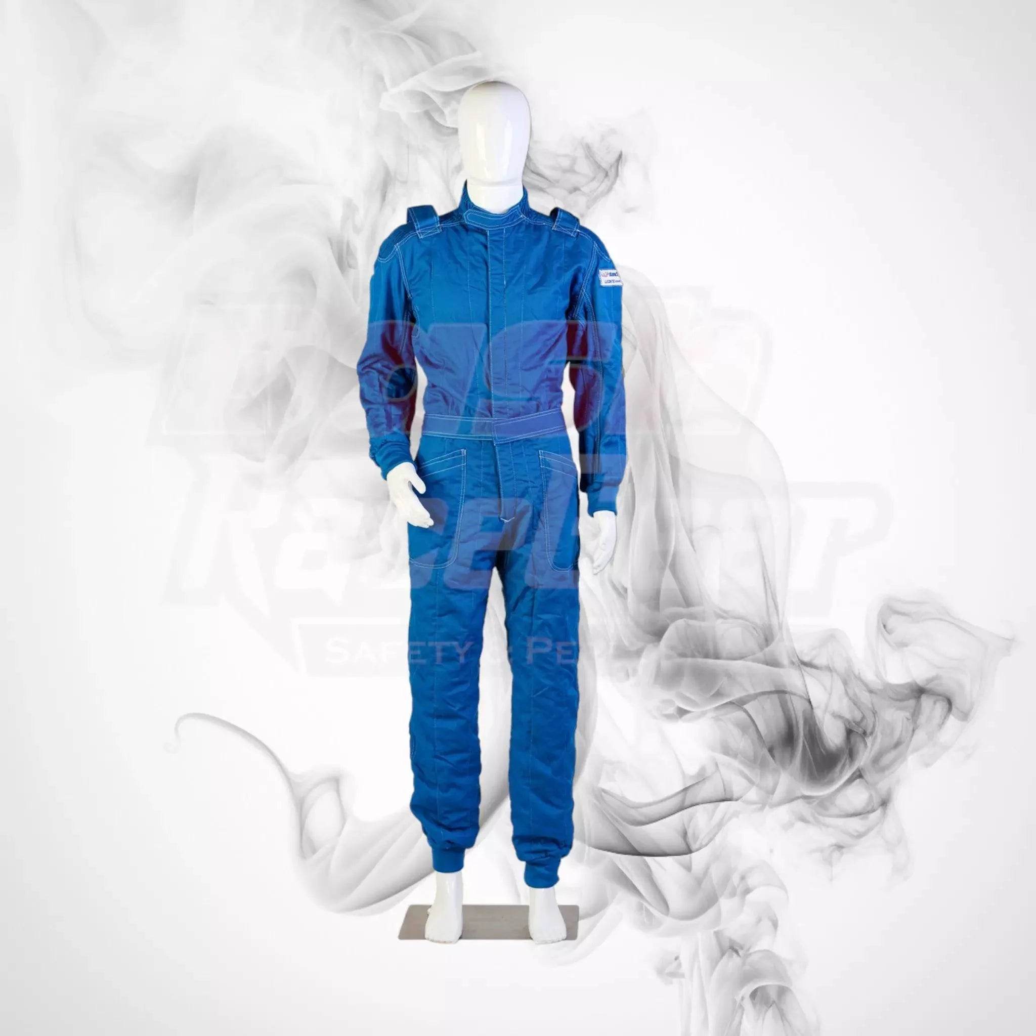 Stand 21 LeConte Blue NIGEL MANSELL’S Race Suit - Dash Racegear Store