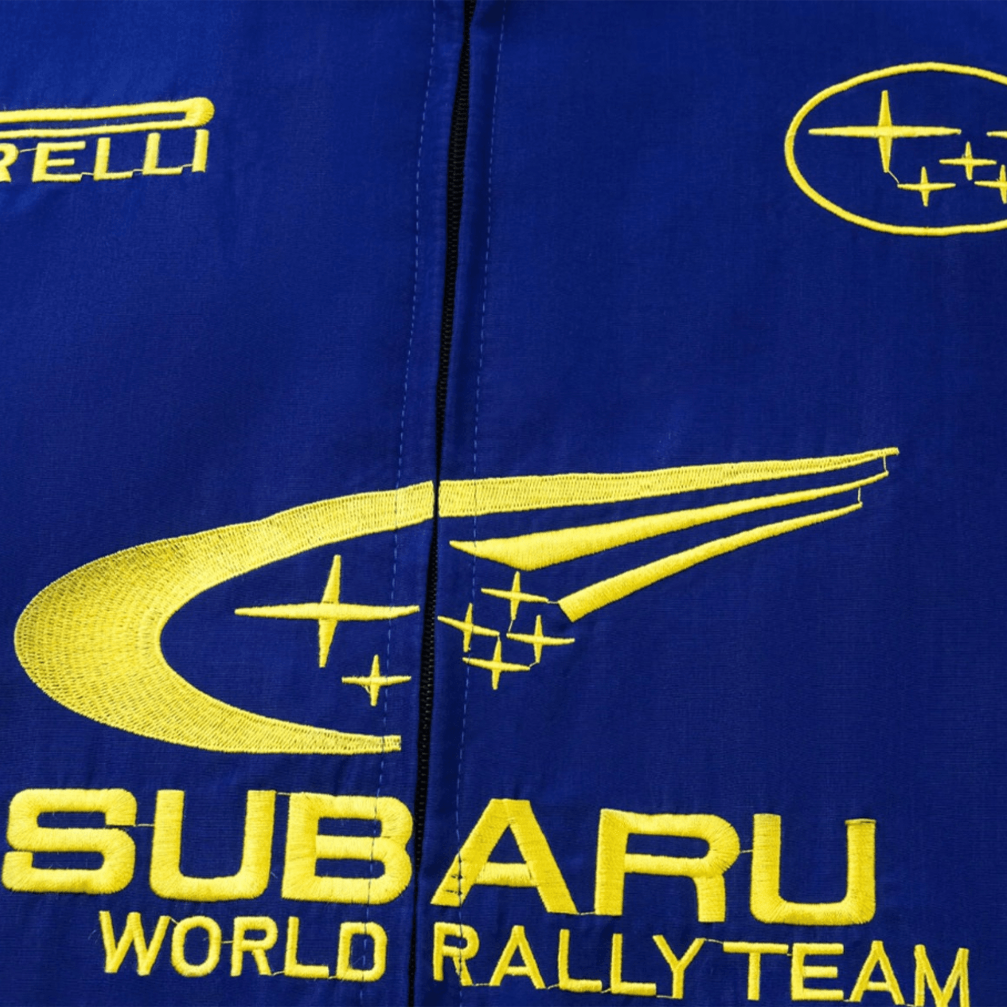 Subaru Rally Vintage Blue Jacket - Dash Racegear Store