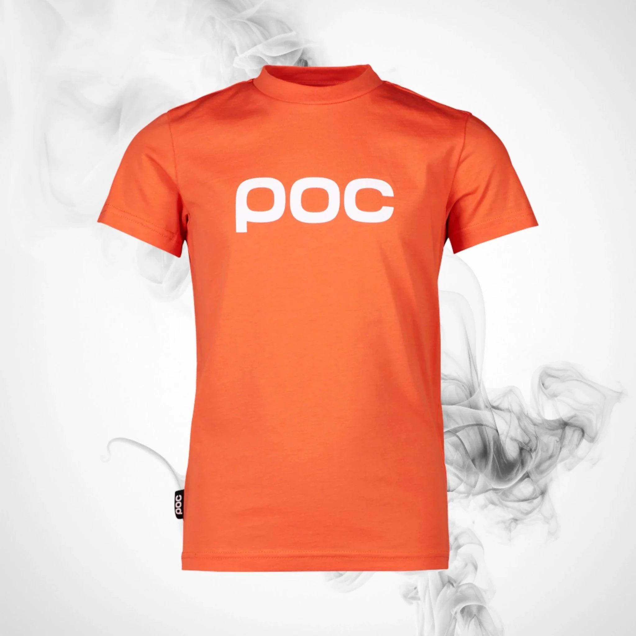 Ski T-shirt Poc Tee Jr Zink Orange - 2023/24 - Dash Racegear Store
