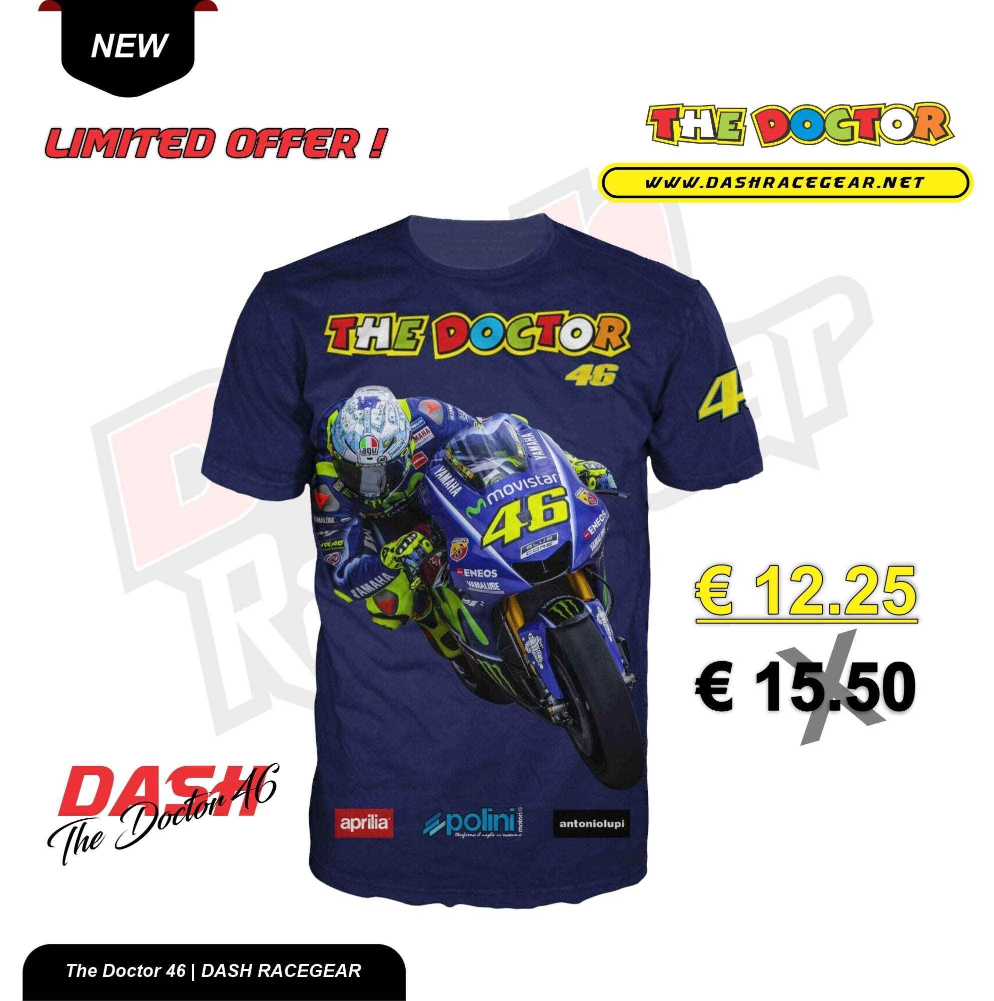 The Doctor Valentino Rossi Racing VR 46 T-SHIRT Men's