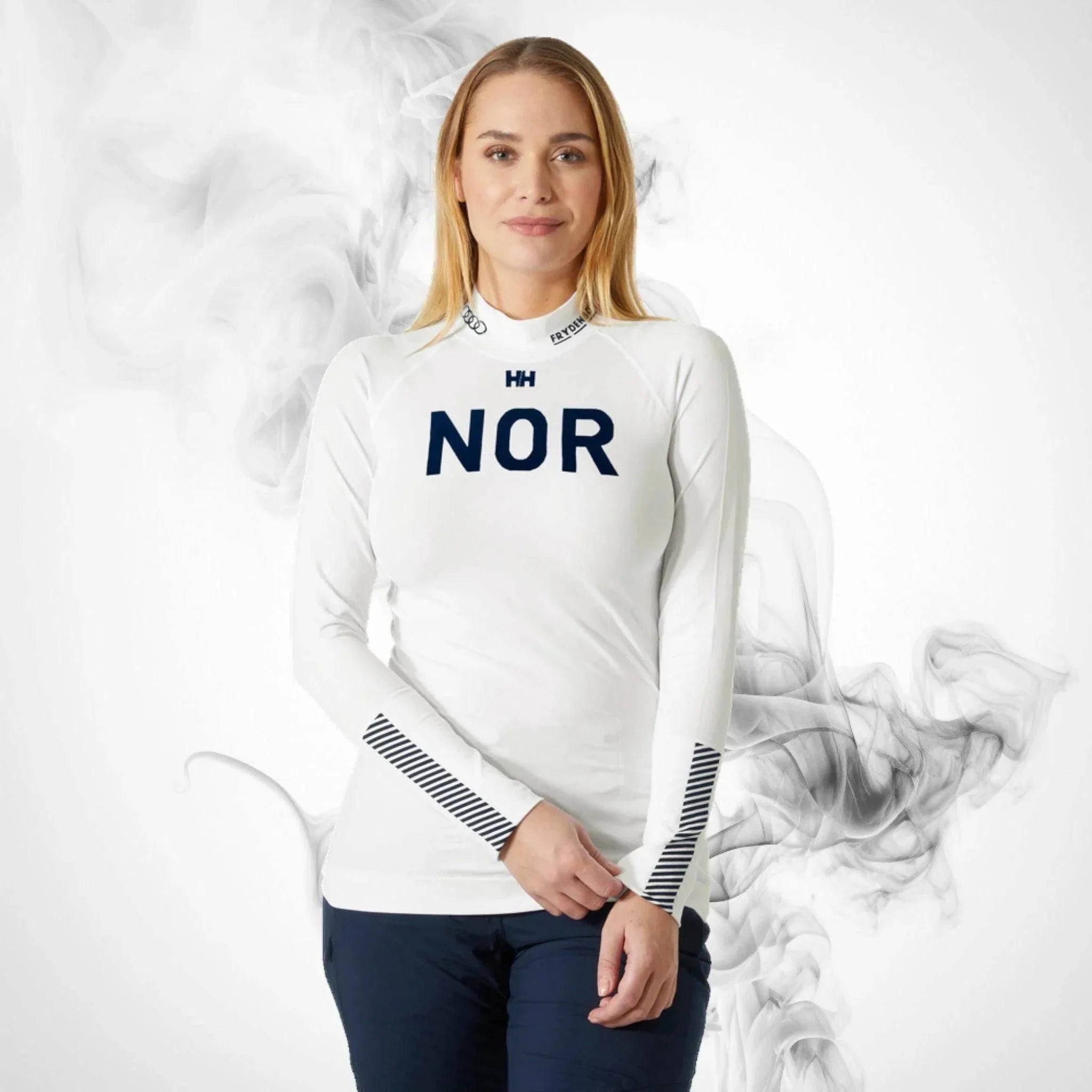 Ski Thermal underwear Helly Hansen Lifa Seamless Racing Top White - 2023/24