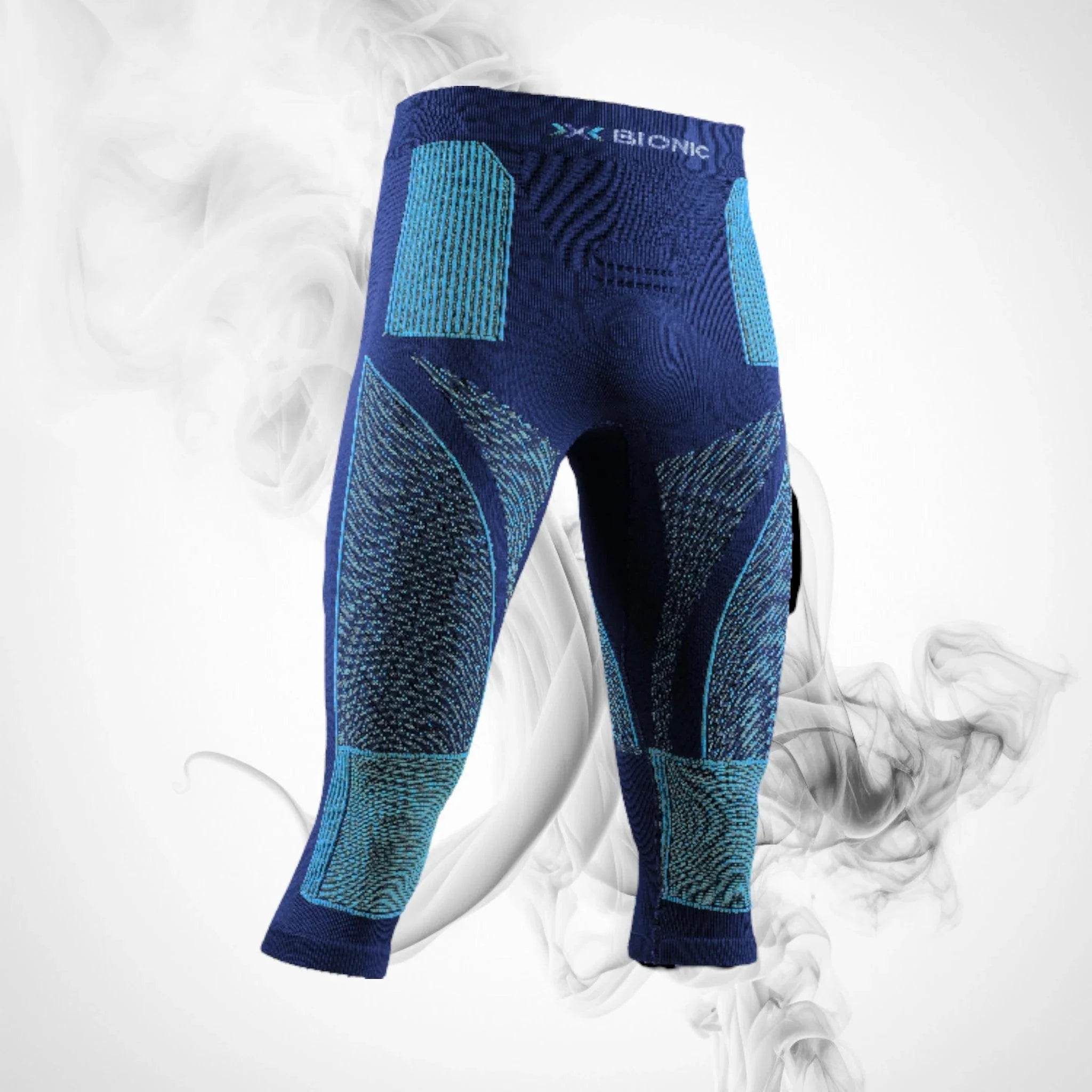 Ski Thermal underwear X-bionic Energy Accumulator 4.0 Pants 3/4 Men Navy/Blue - 2023/24 - Dash Racegear Store