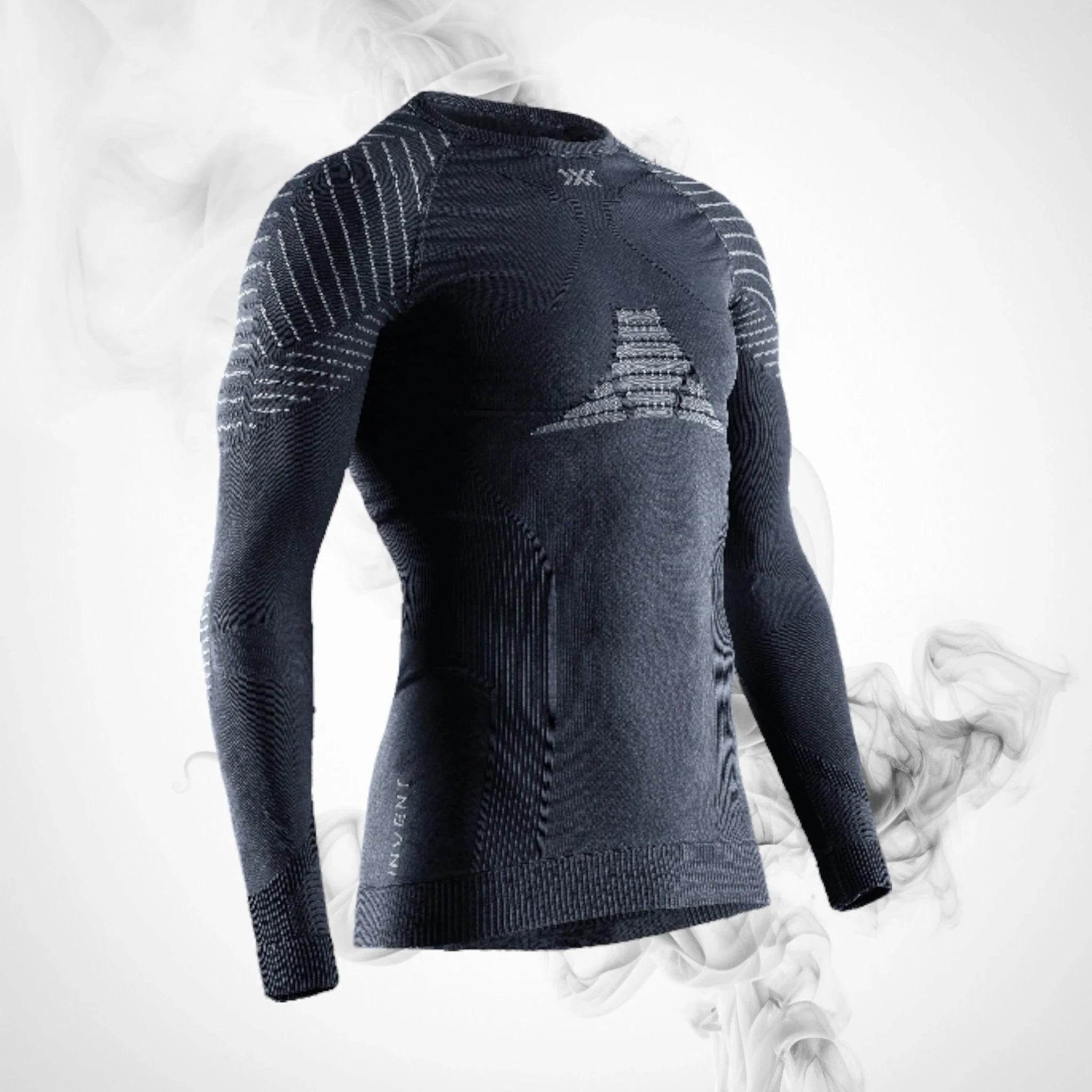 Ski Thermal underwear X-bionic Invent 4.0 Shirt LG SL Men Anthracite/Black - 2023/24 - Dash Racegear Store