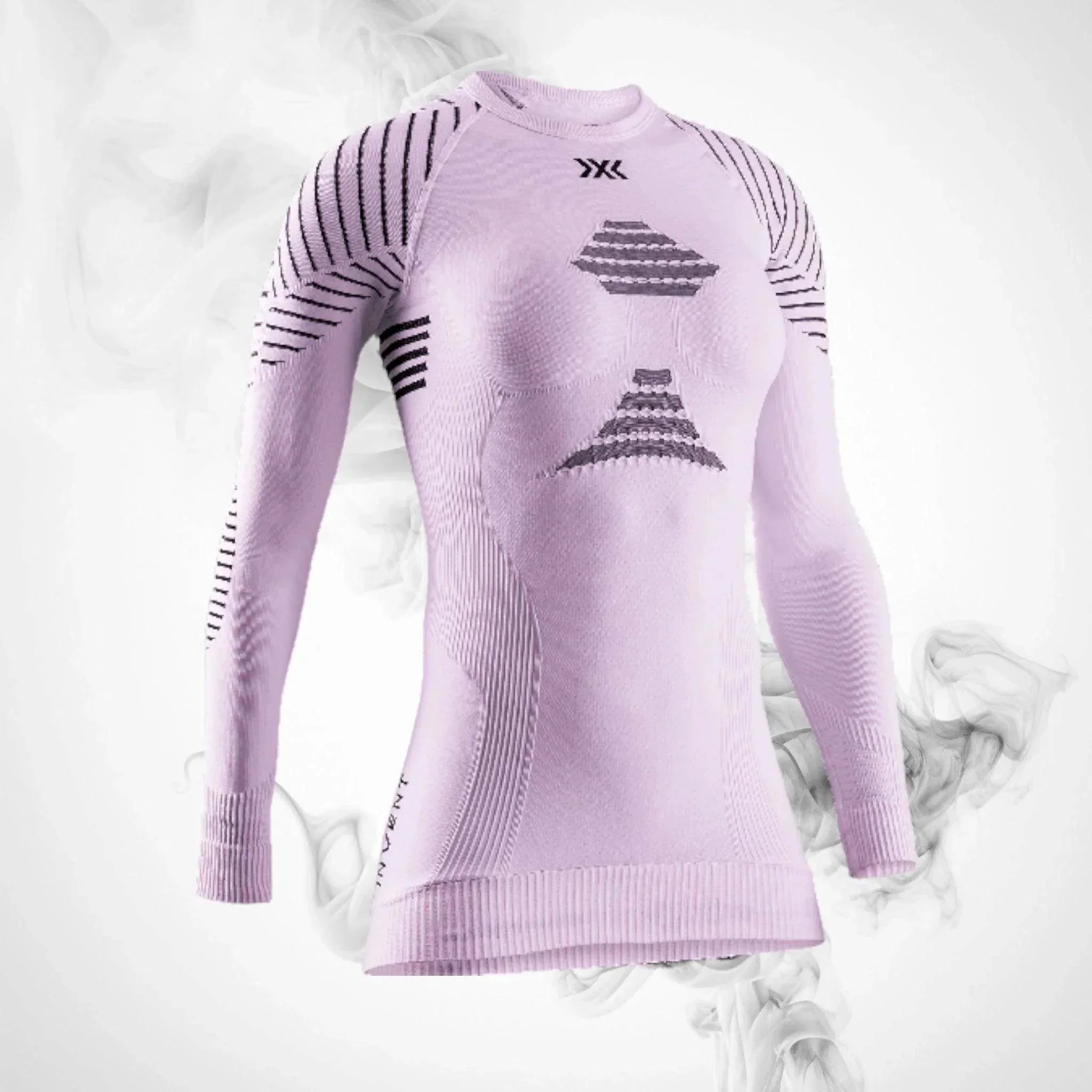Ski Thermal underwearX-bionic Invent 4.0 Shirt LG SL Women Winsome Orchid/Opal Black - 2023/24 XL